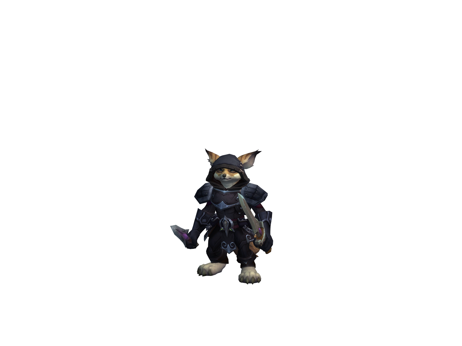 Netaki 3D character render