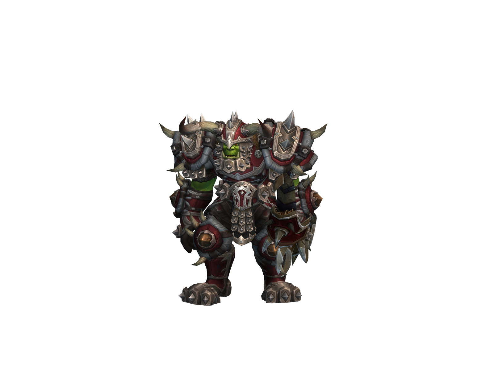 Kudrek 3D character render