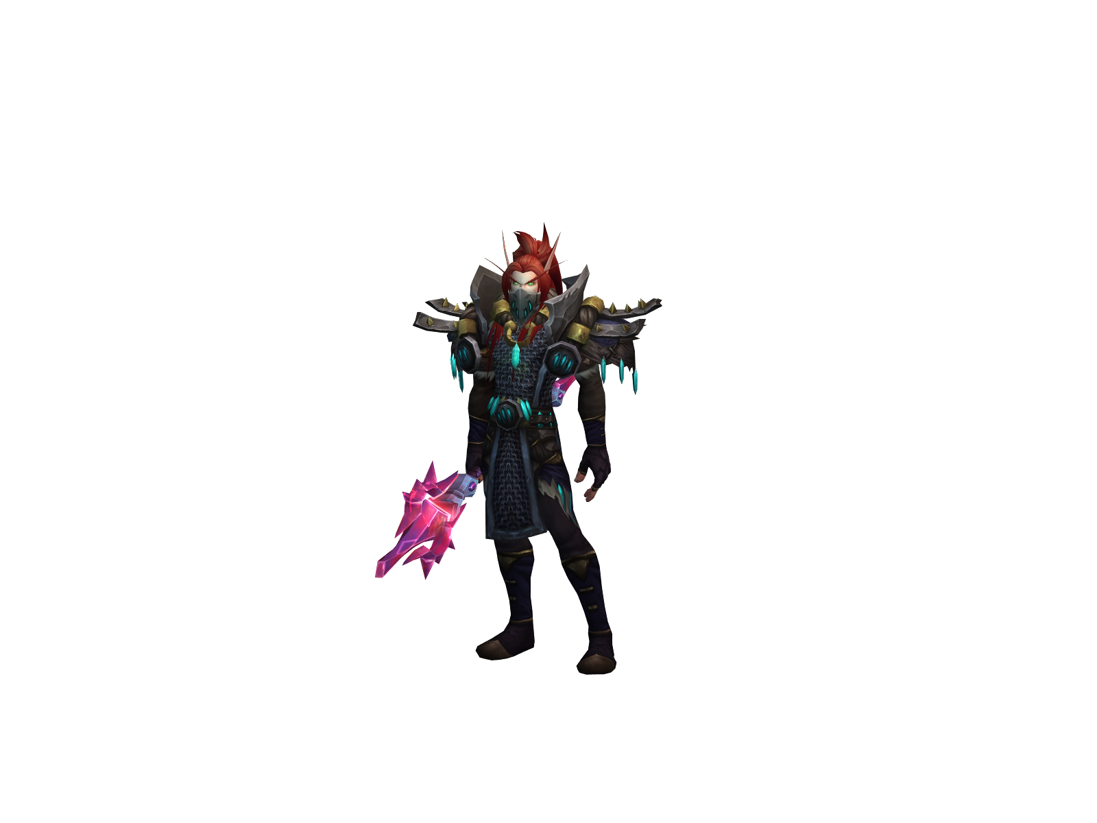 Meteorstrike 3D character render