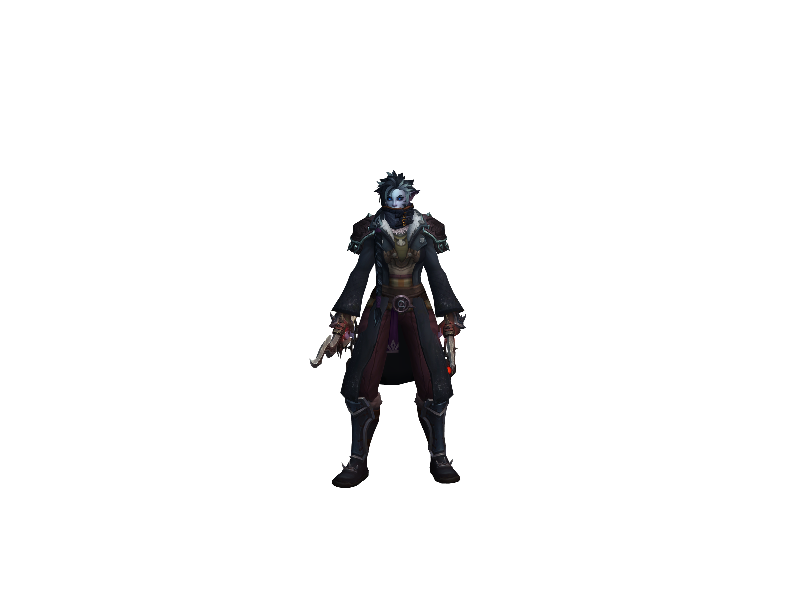 Okot 3D character render