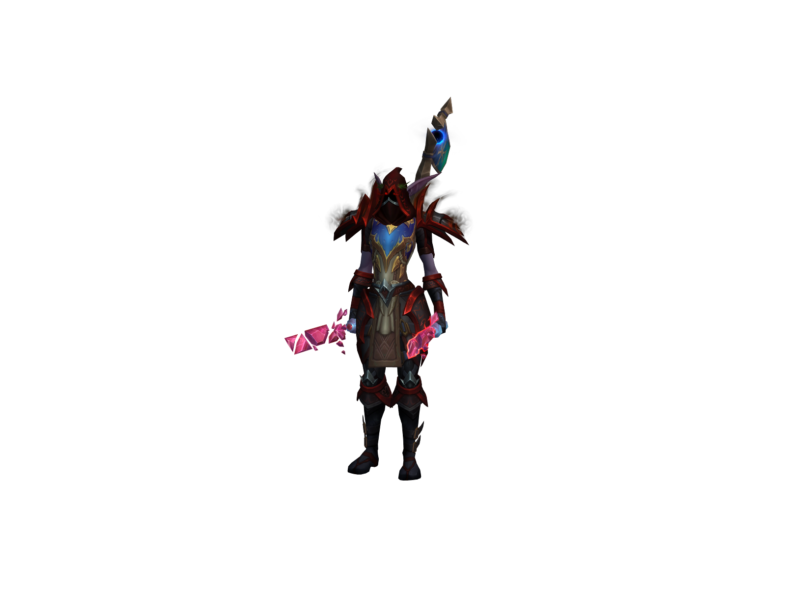 Discotypesht 3D character render