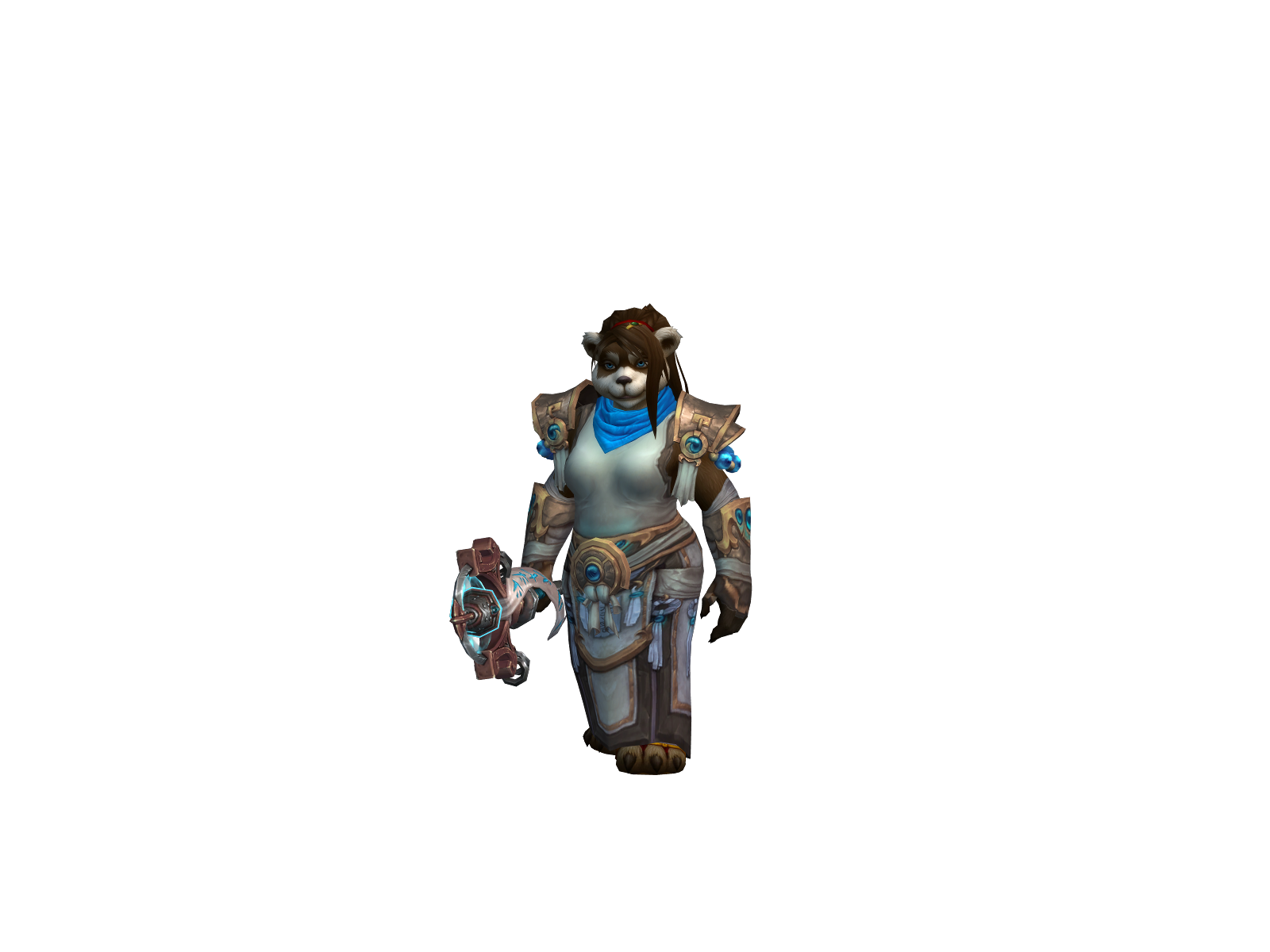 Aranali 3D character render