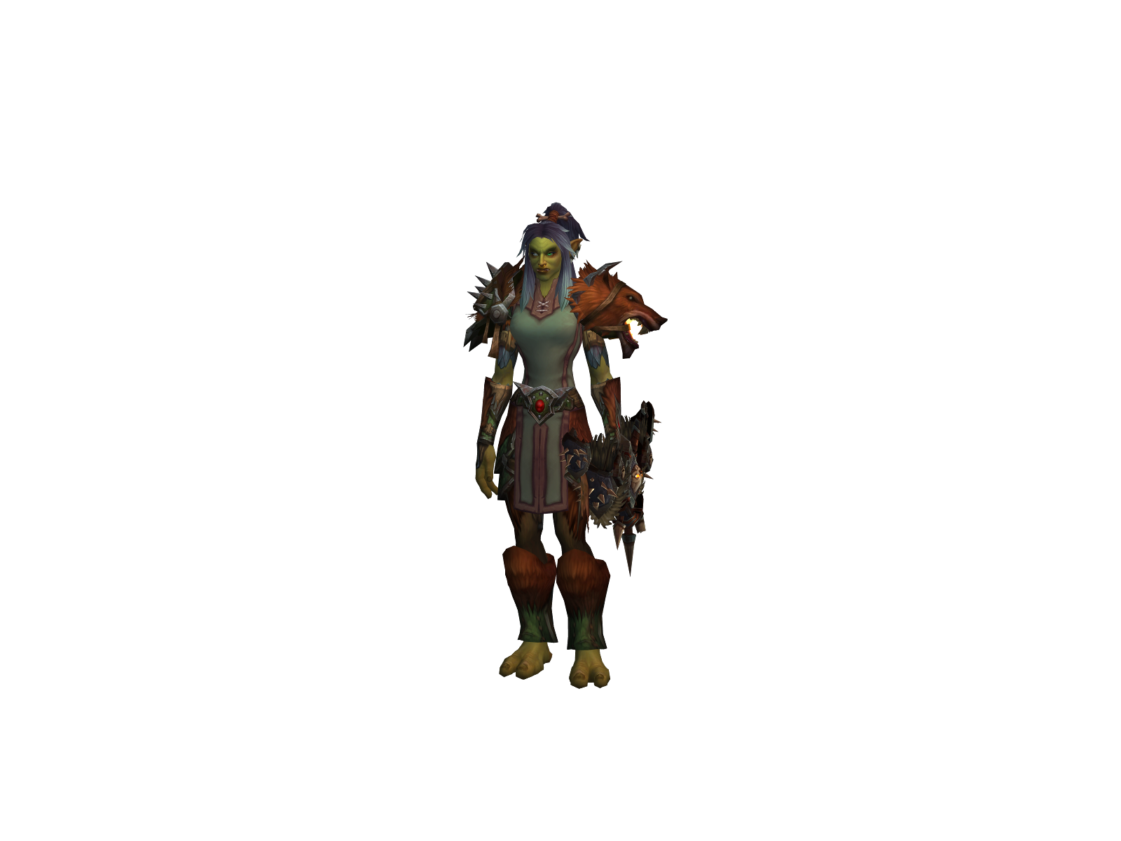 Slugtusk 3D character render