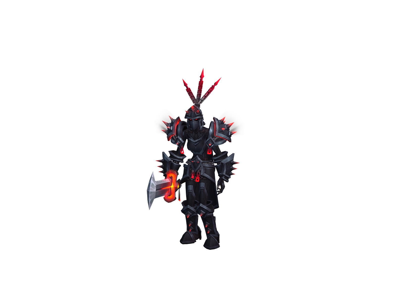 Rosegoth 3D character render