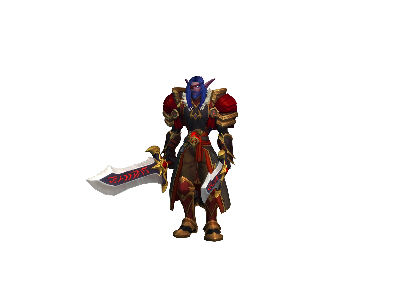 Kyrik 3D character render