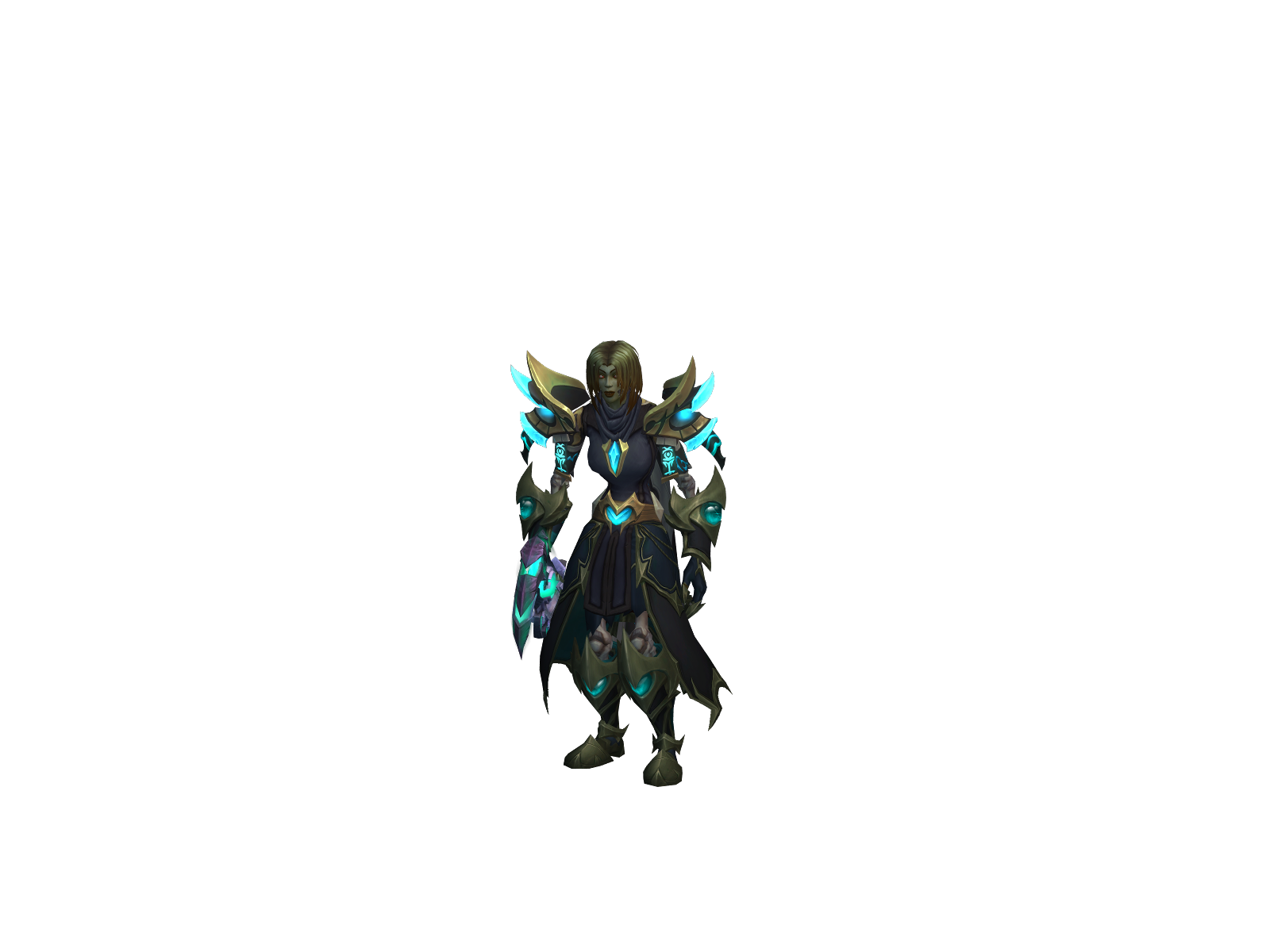 Schmérplé 3D character render