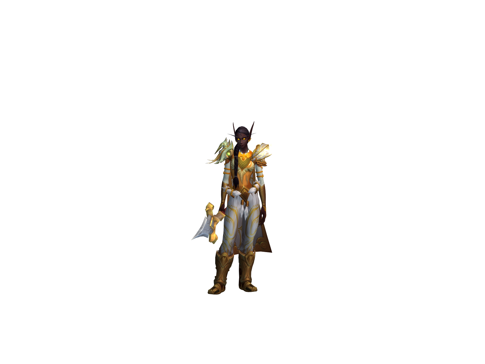 Shantiel 3D character render
