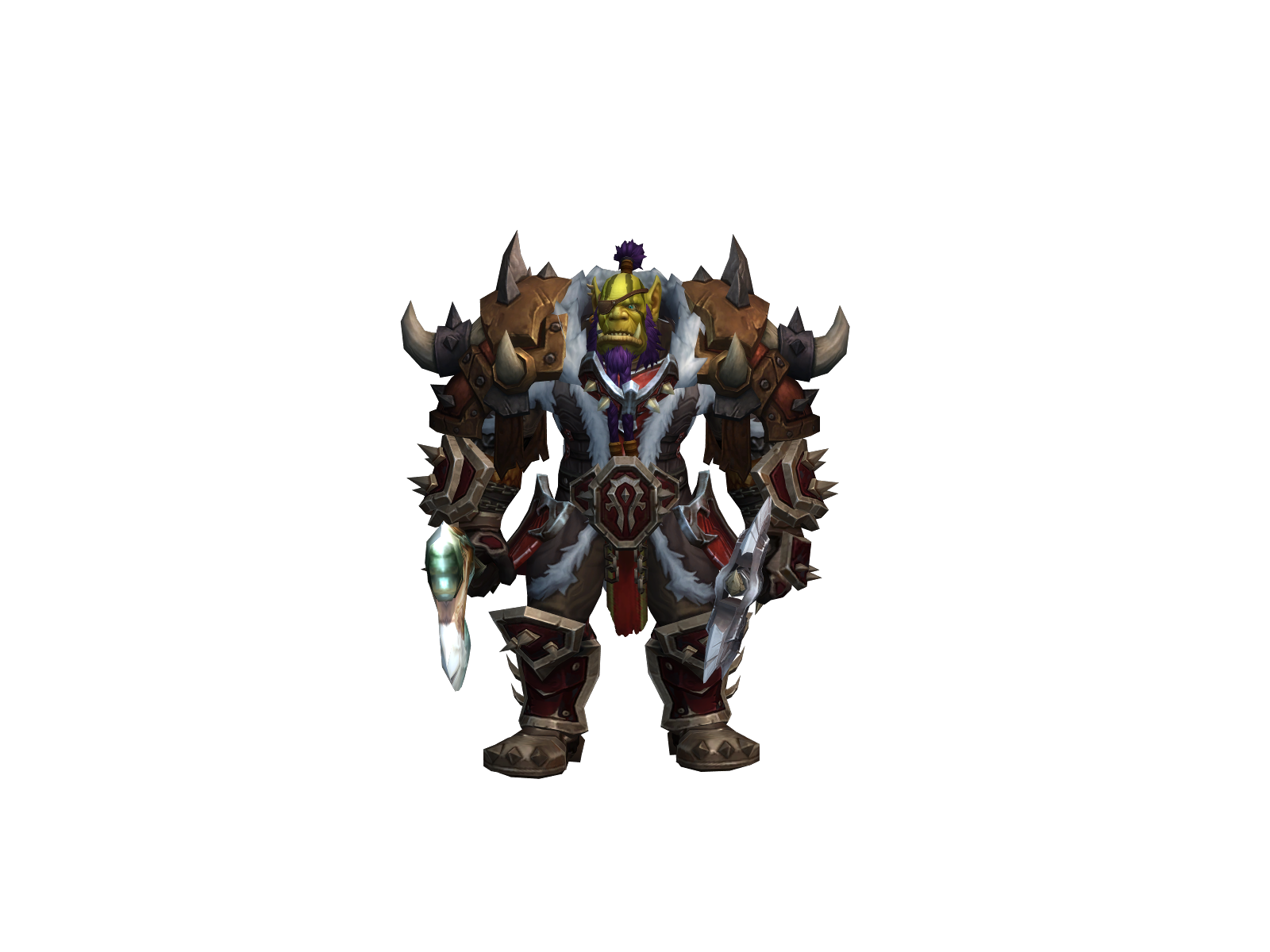 Zigris 3D character render