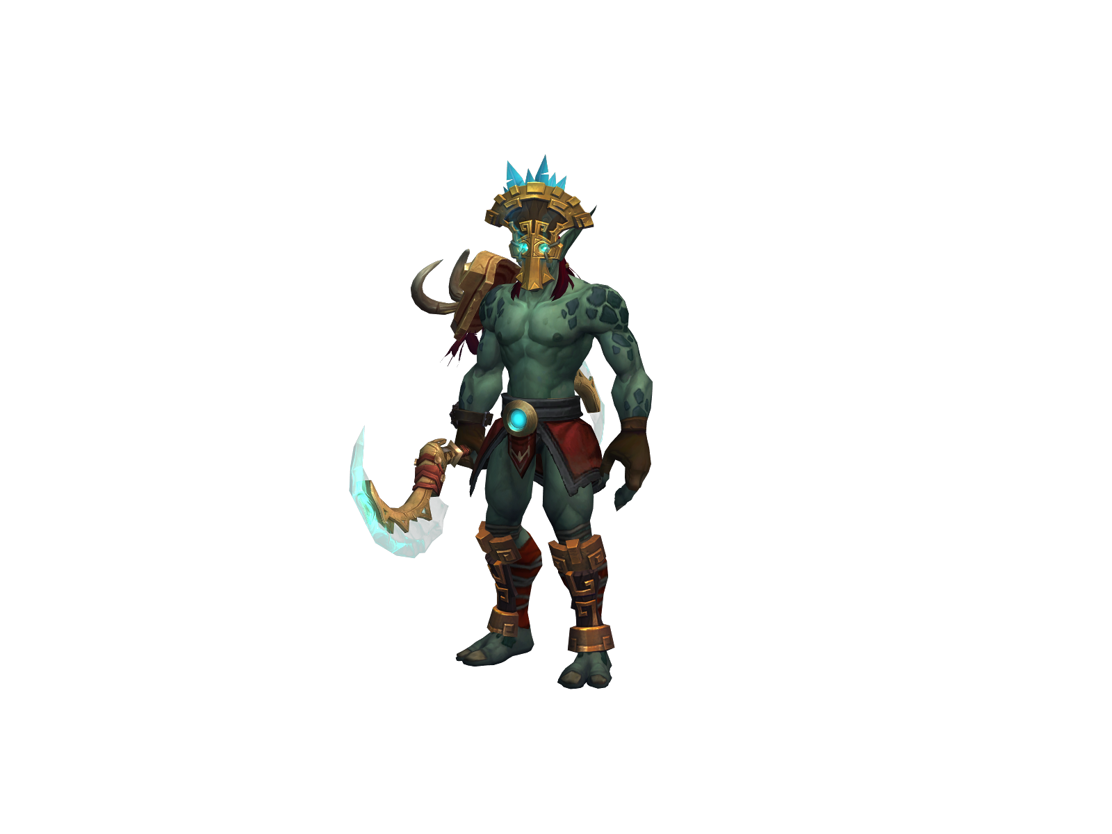 Razamalik 3D character render