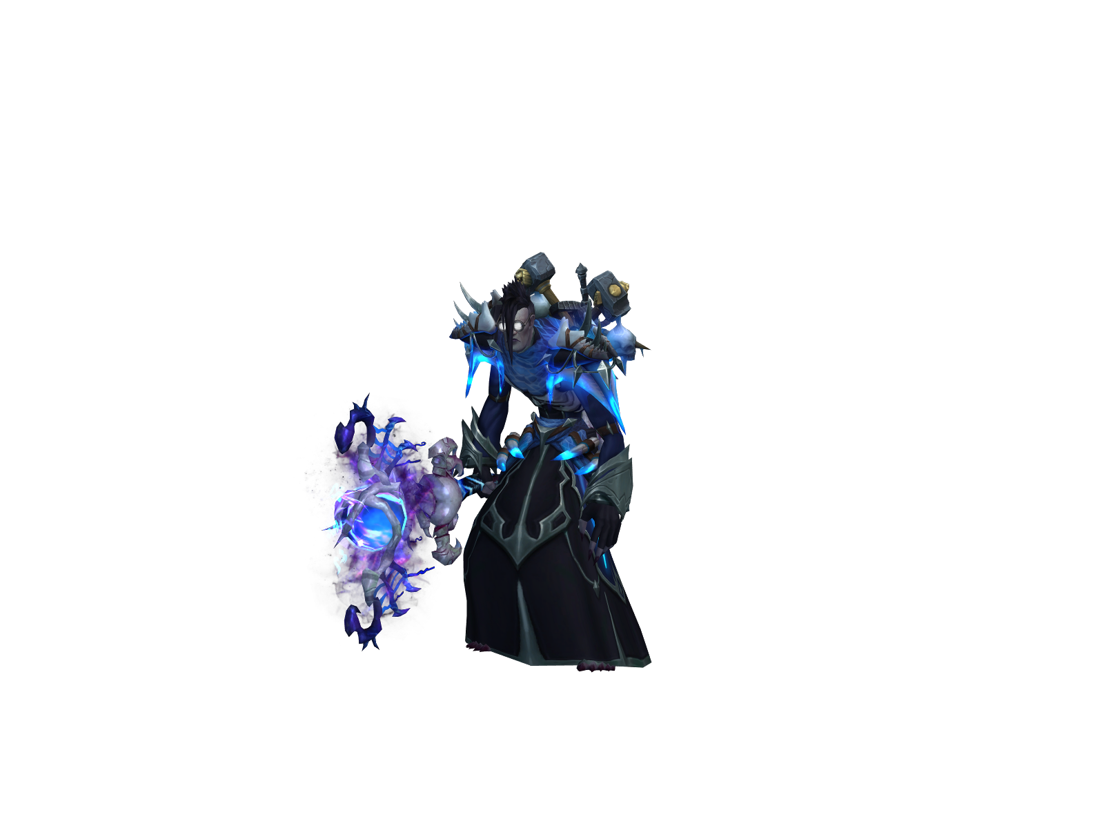 Sharkatraz 3D character render