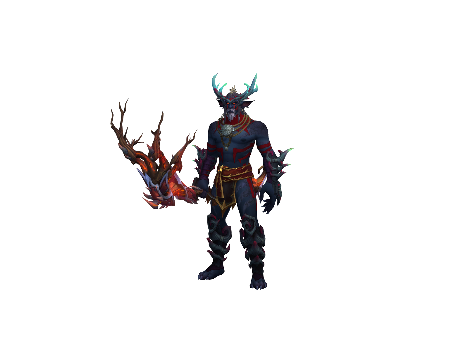 Sasabonsam 3D character render