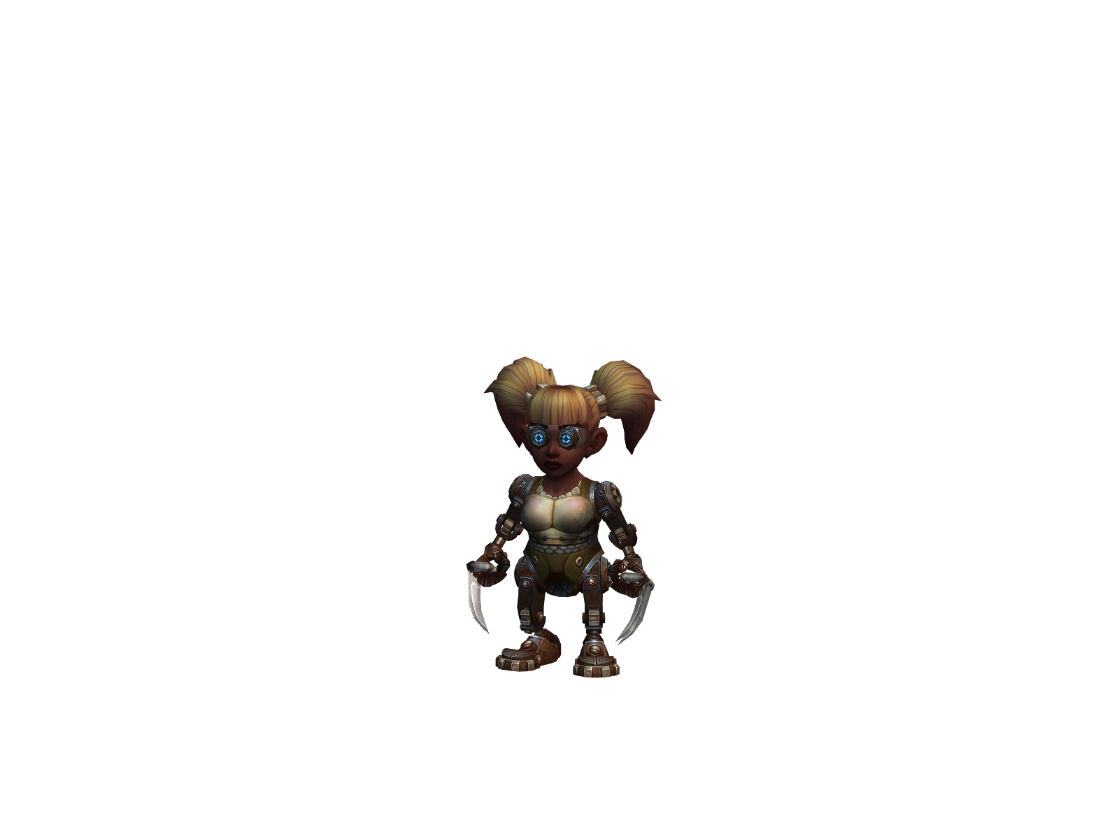 Priors 3D character render