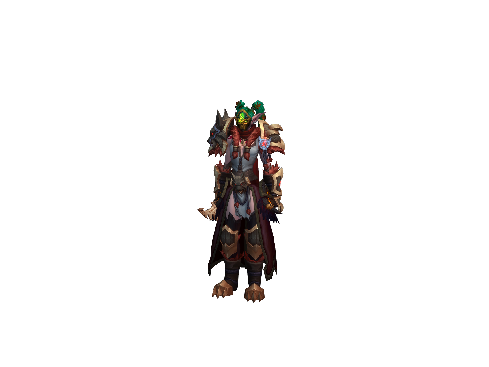 Nightsahia 3D character render