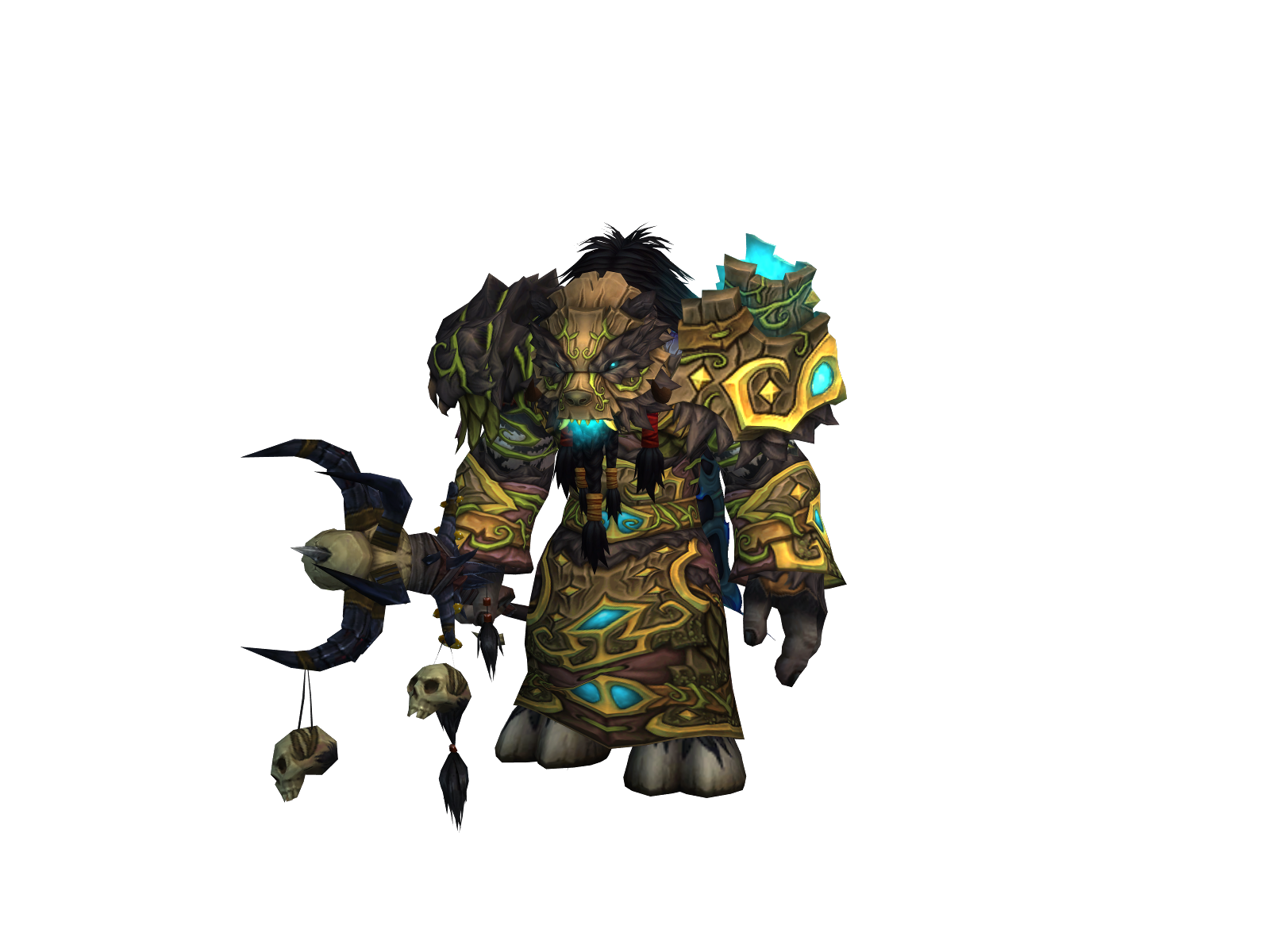 Gelnarg 3D character render