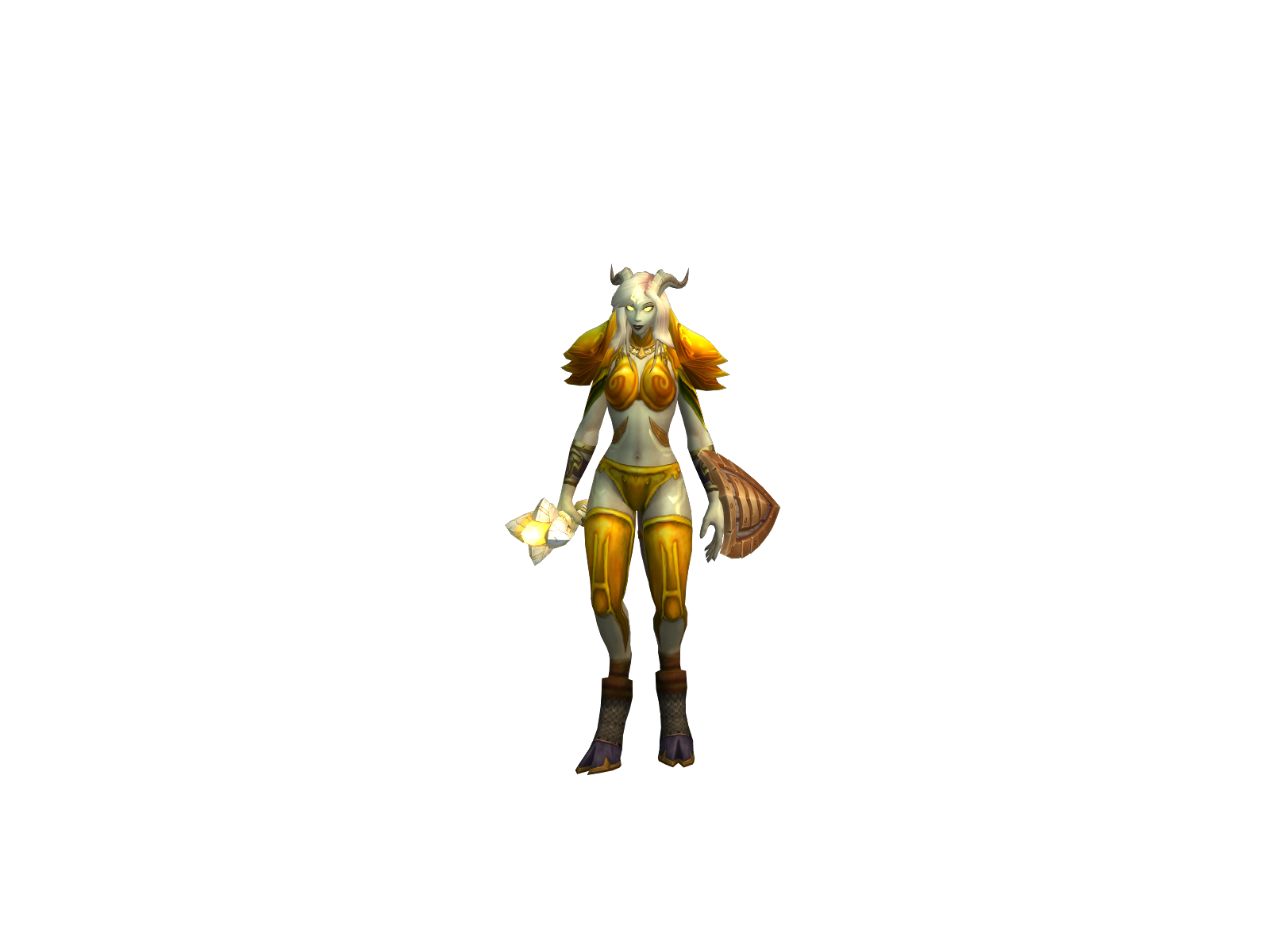 Lightbearor 3D character render