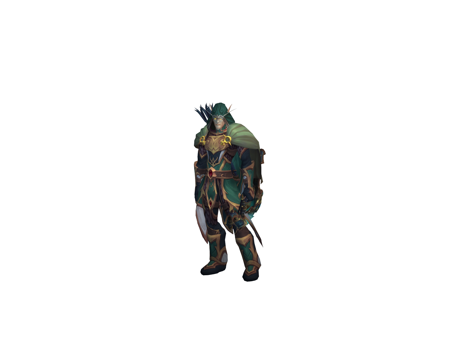 Falren 3D character render