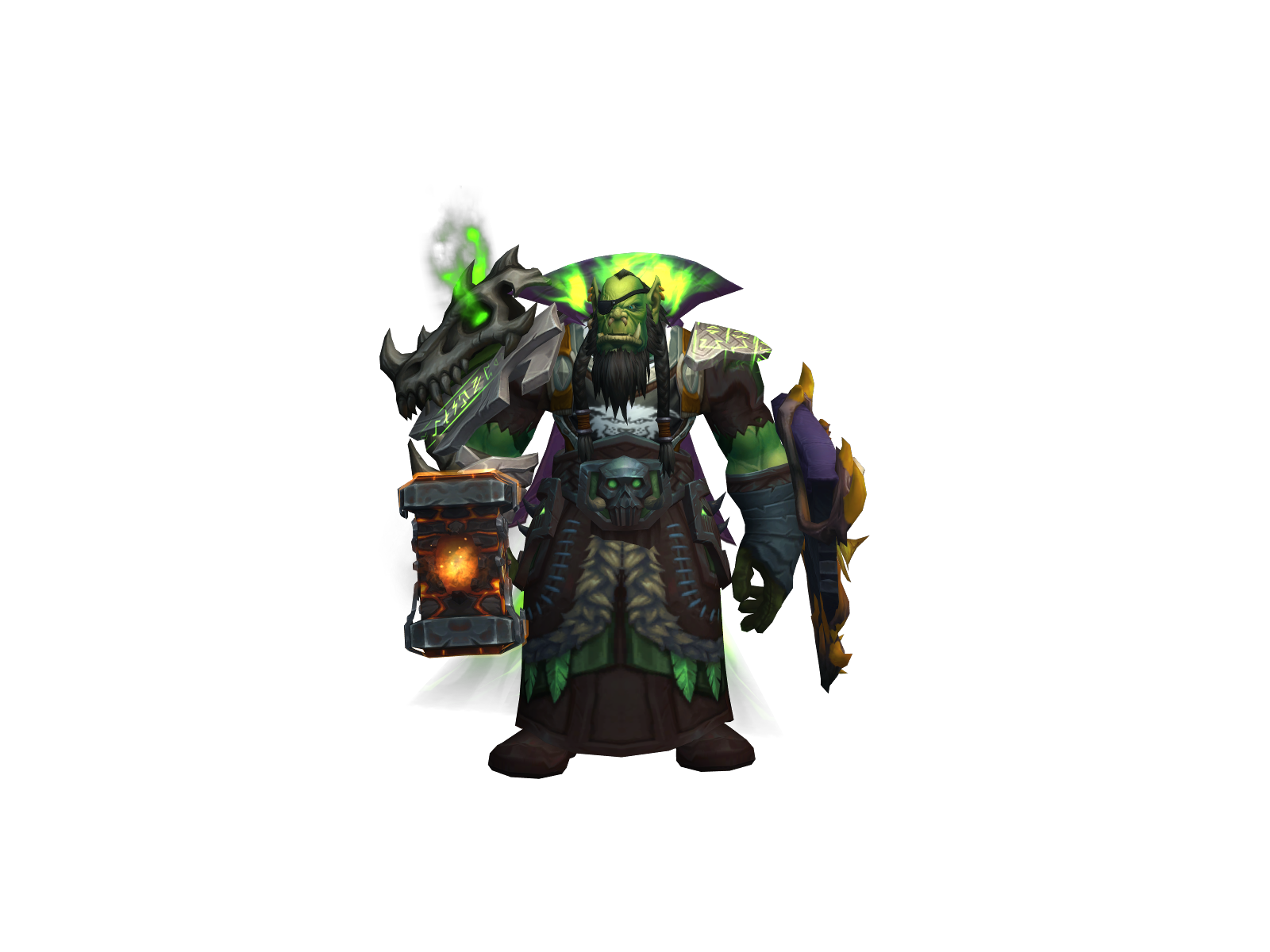 Silentwolfe 3D character render