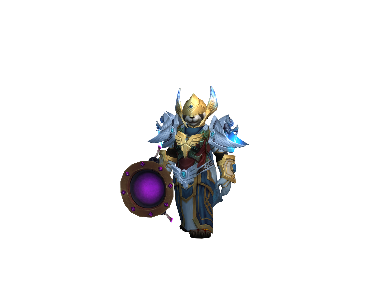 Hensong 3D character render