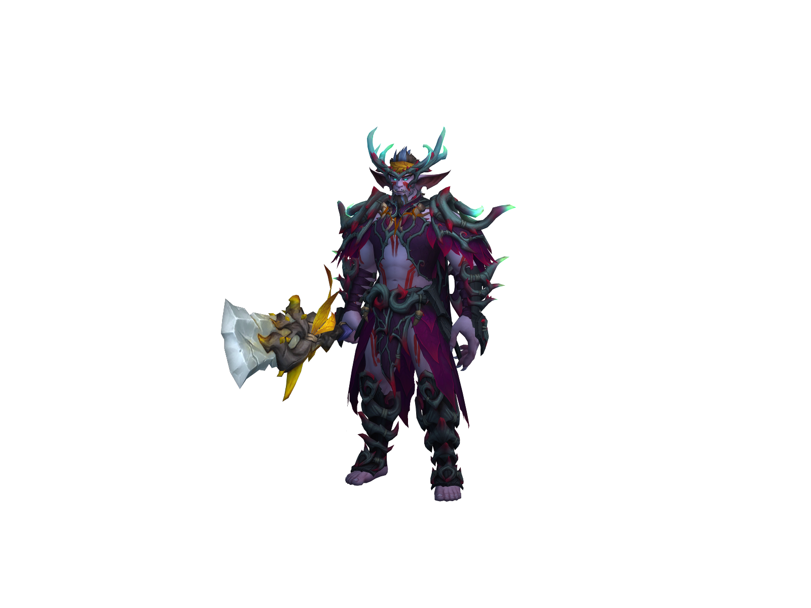Ahnee 3D character render