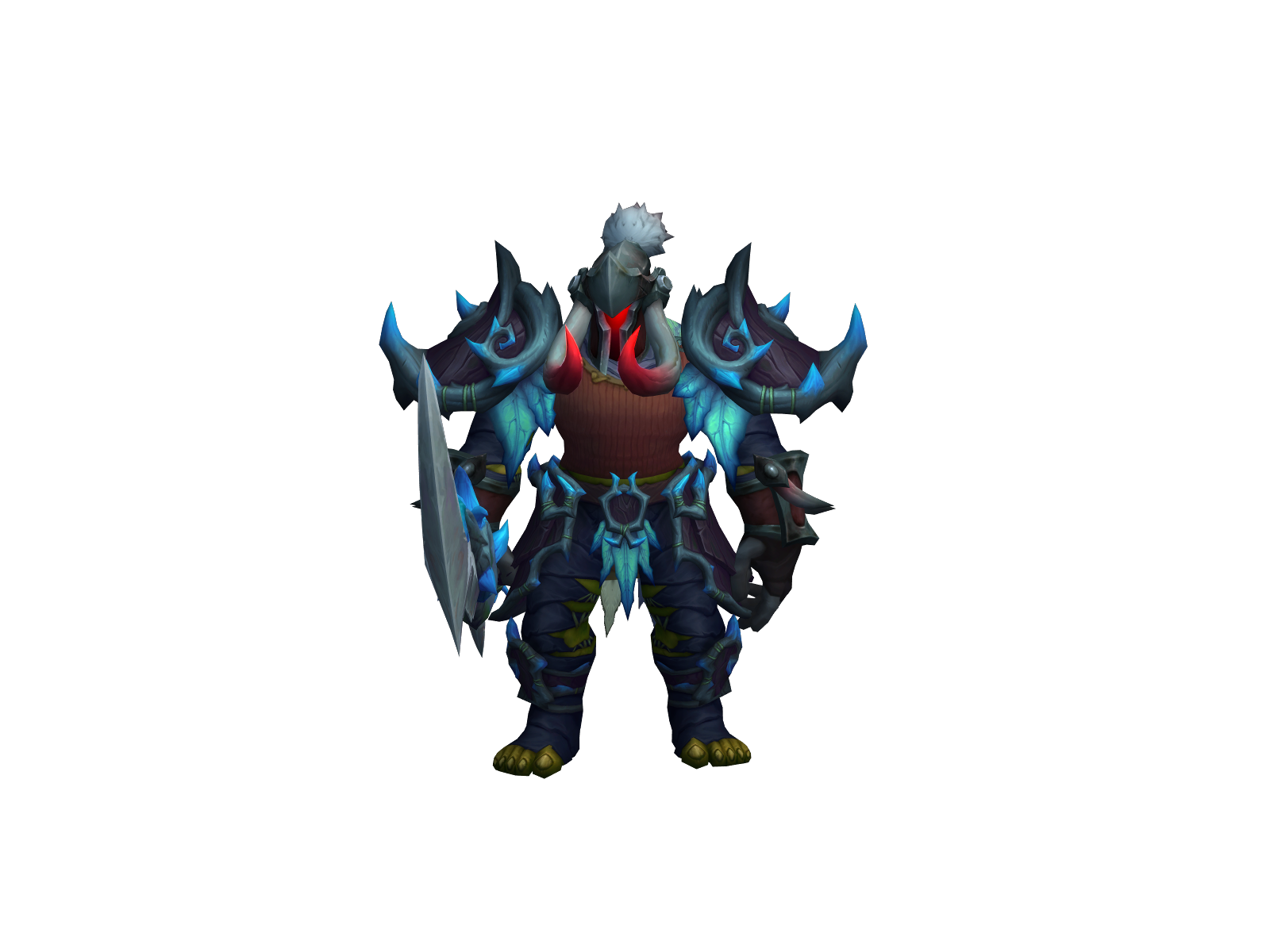 Virillius 3D character render