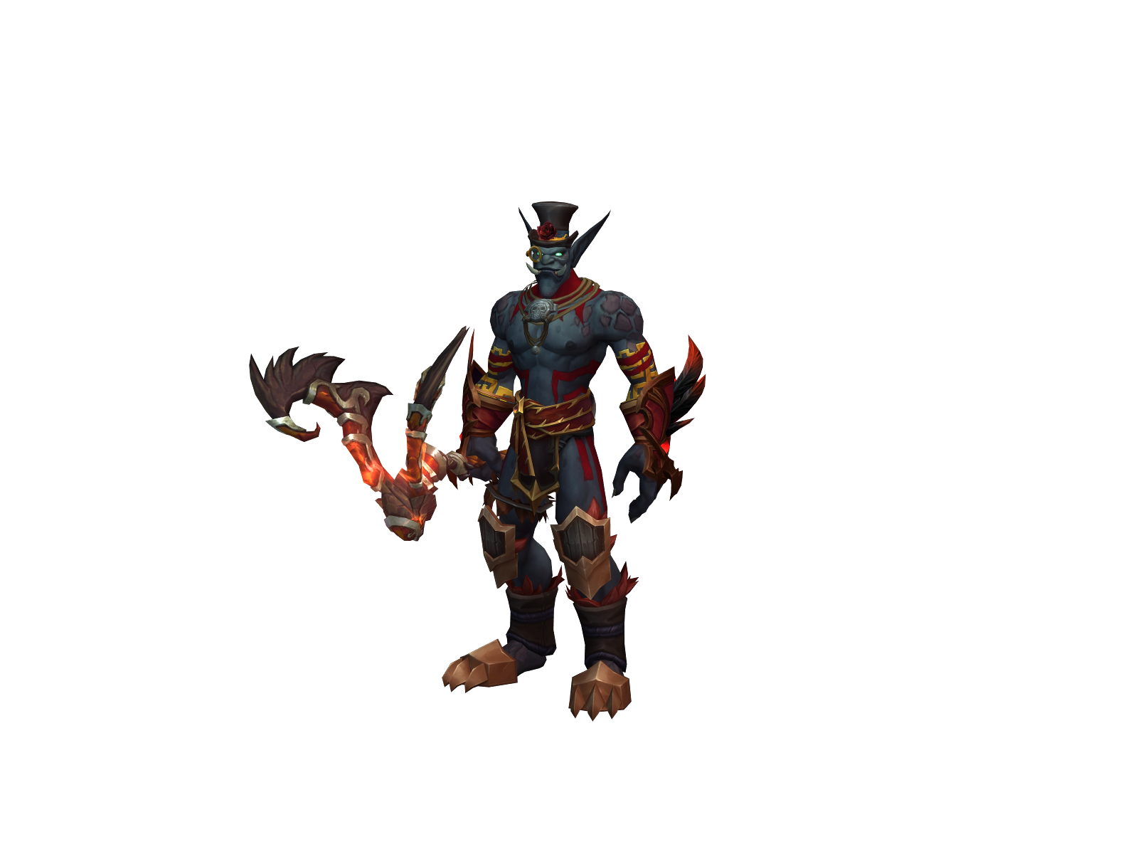 Moghroith 3D character render
