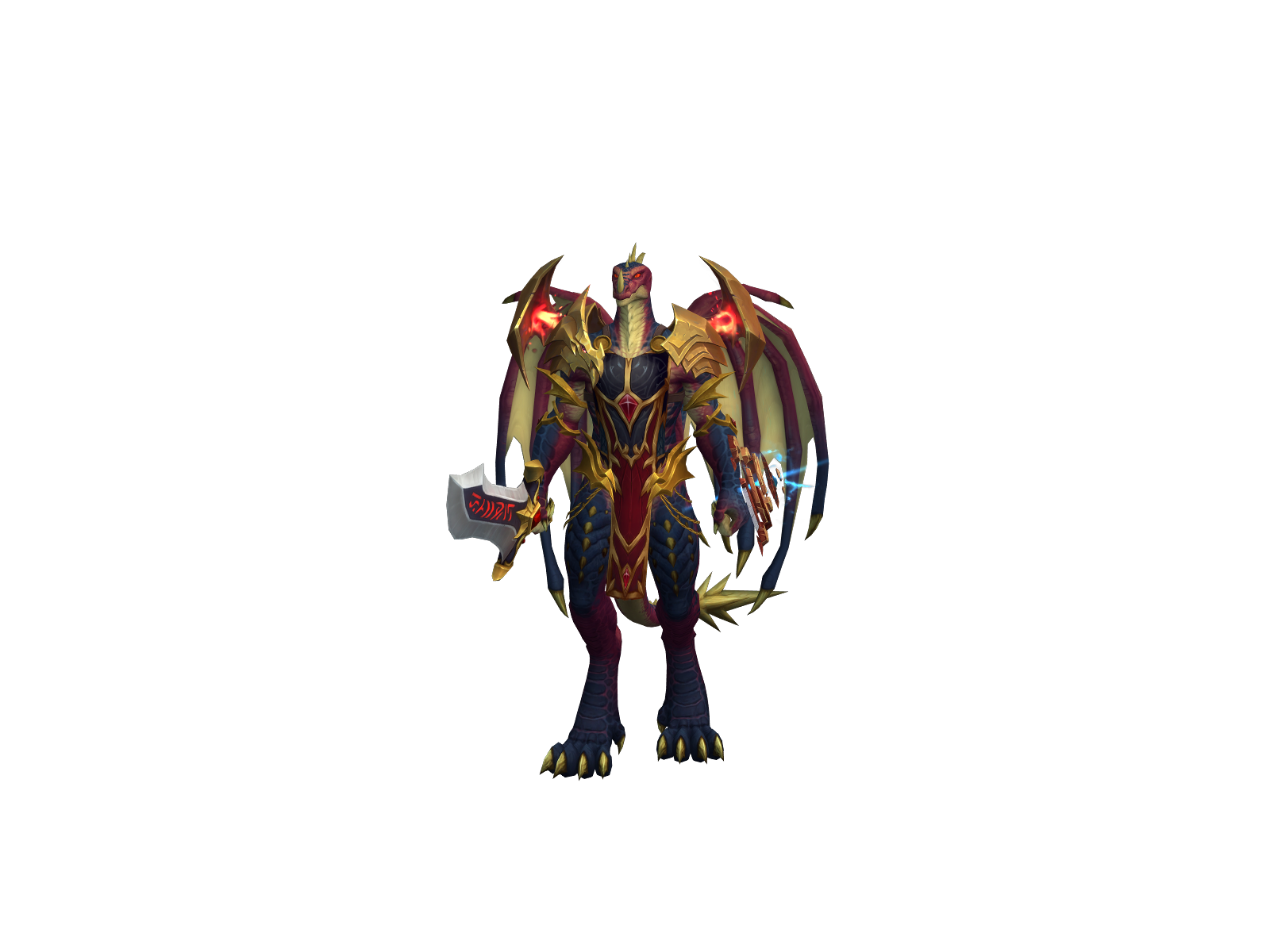 Chromatheon 3D character render