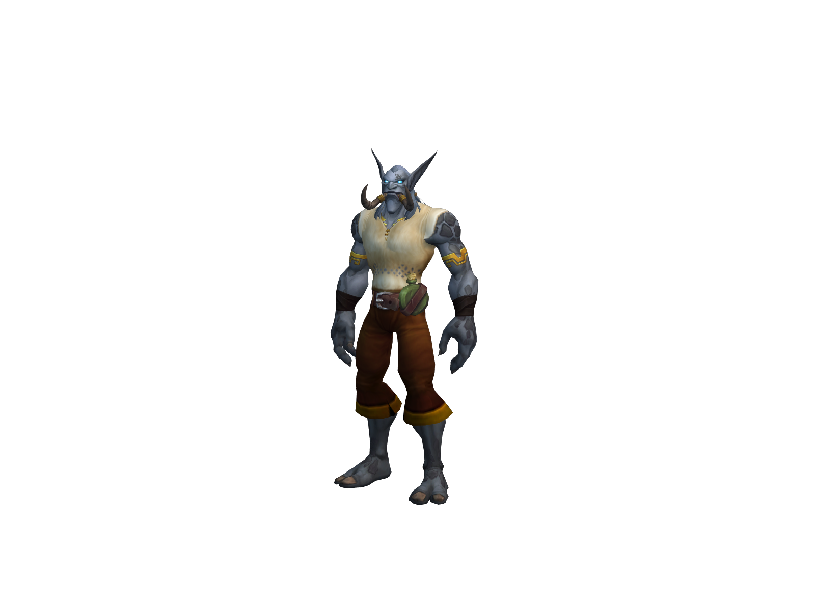Mezro 3D character render