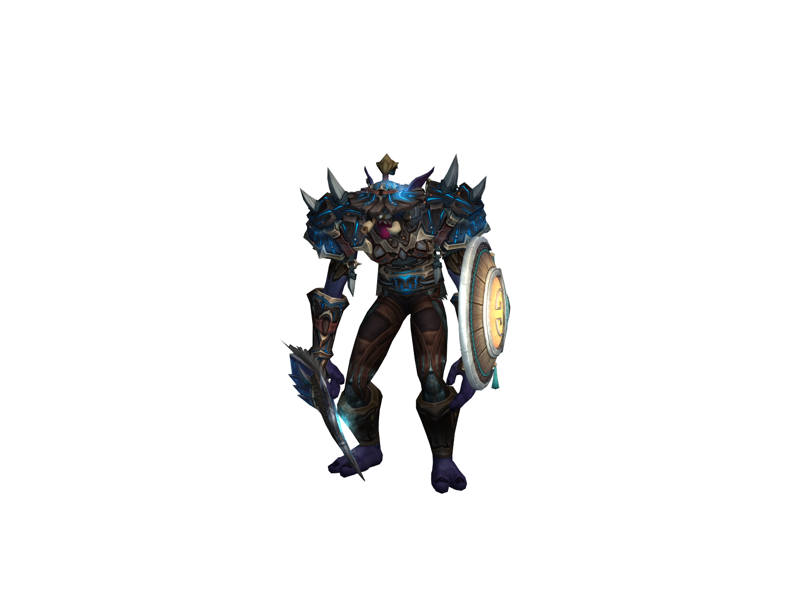 Ditral 3D character render
