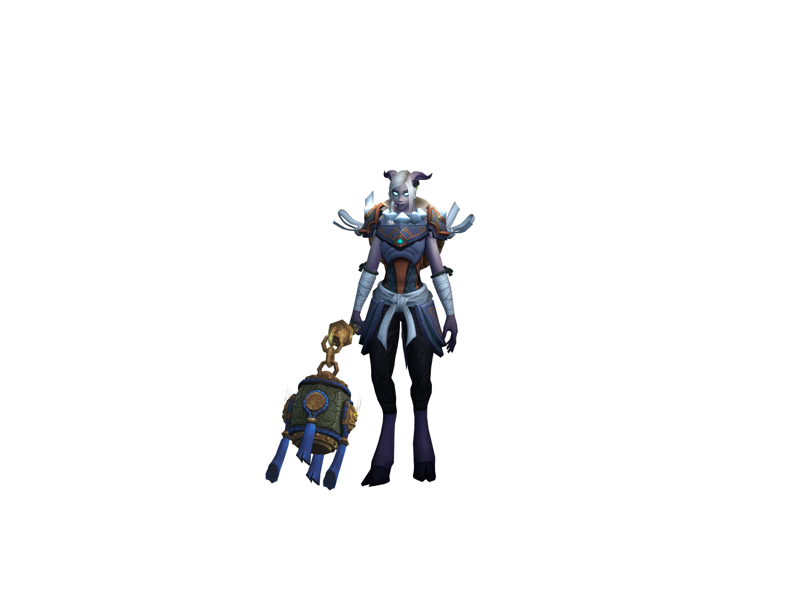 Shirley 3D character render
