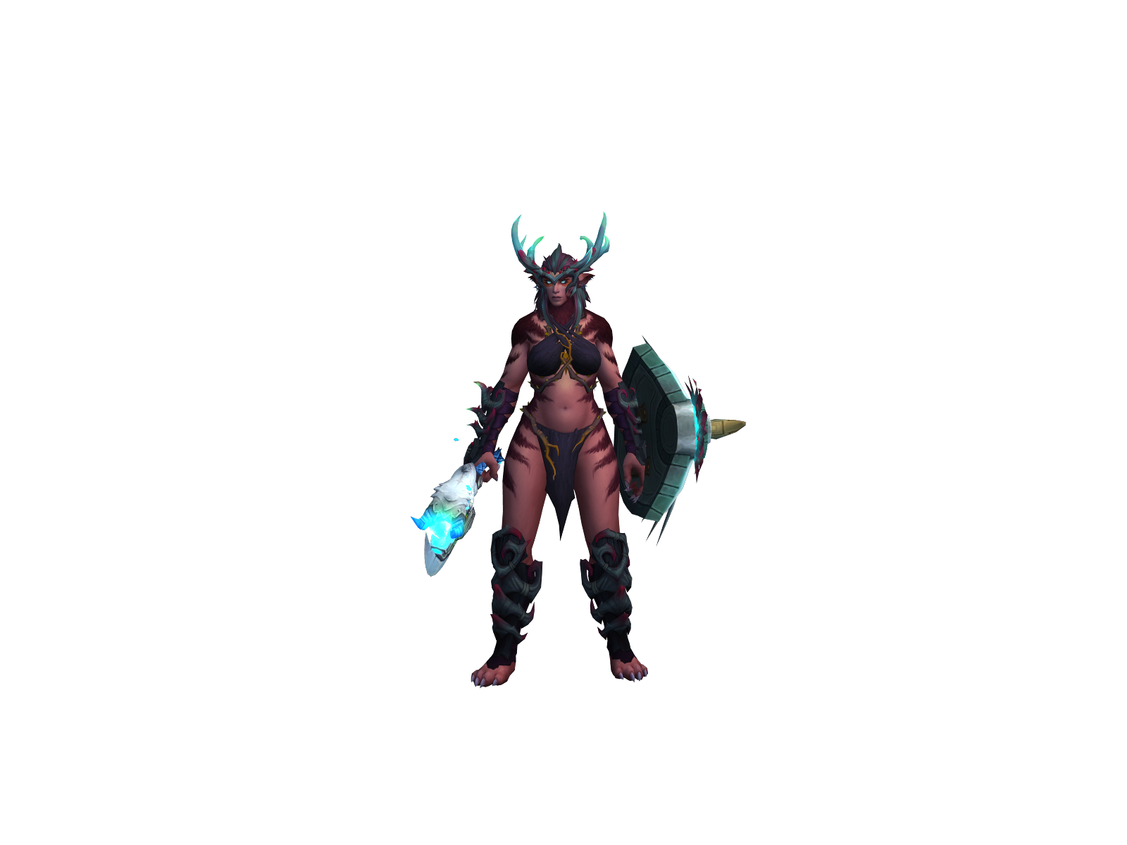 Geori 3D character render