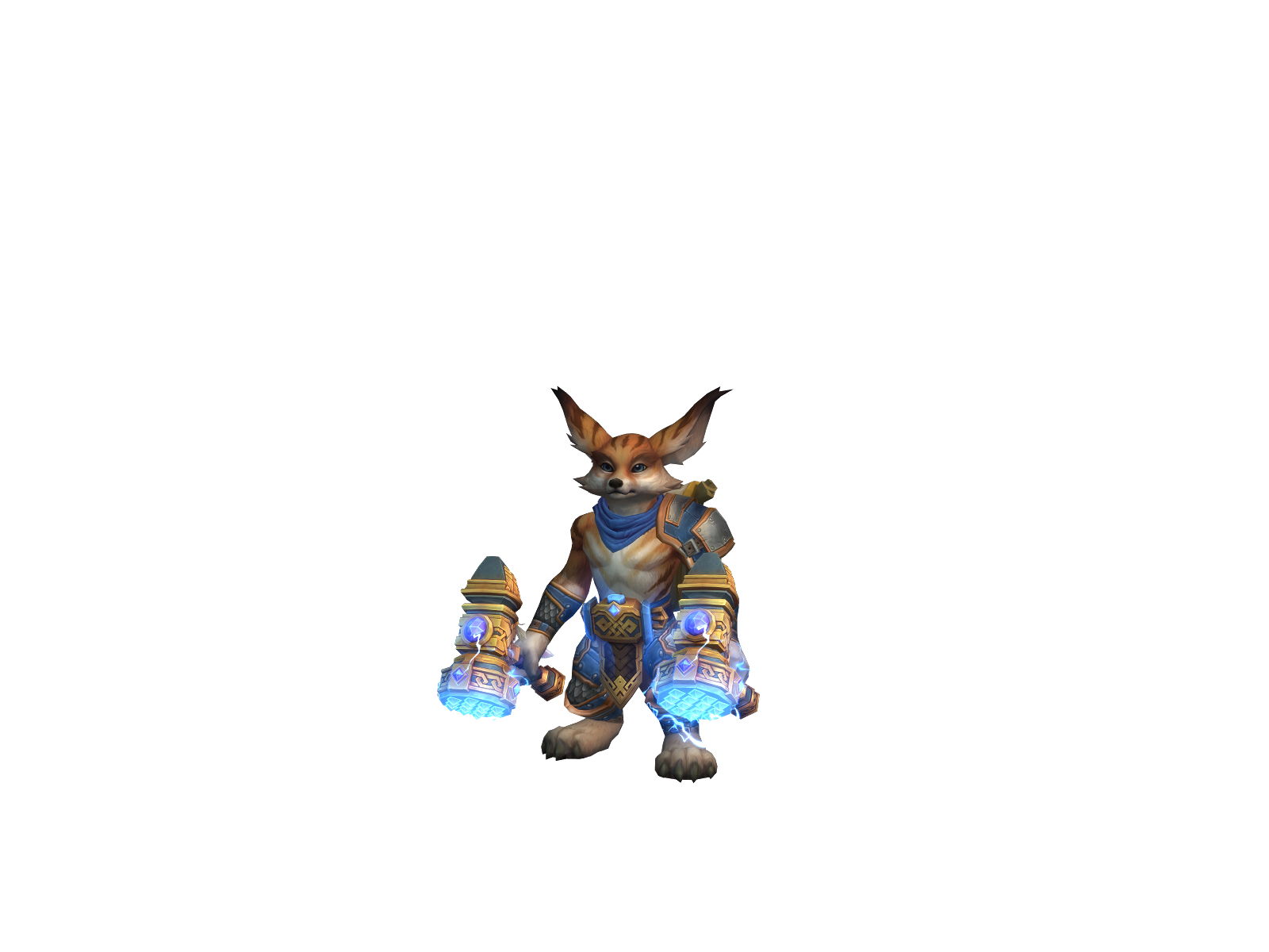 Sparko 3D character render