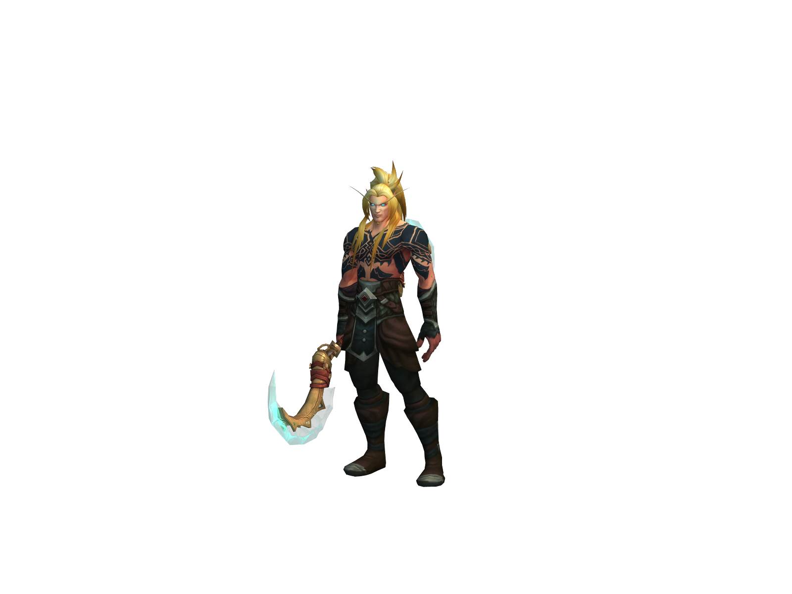 Jushìn 3D character render