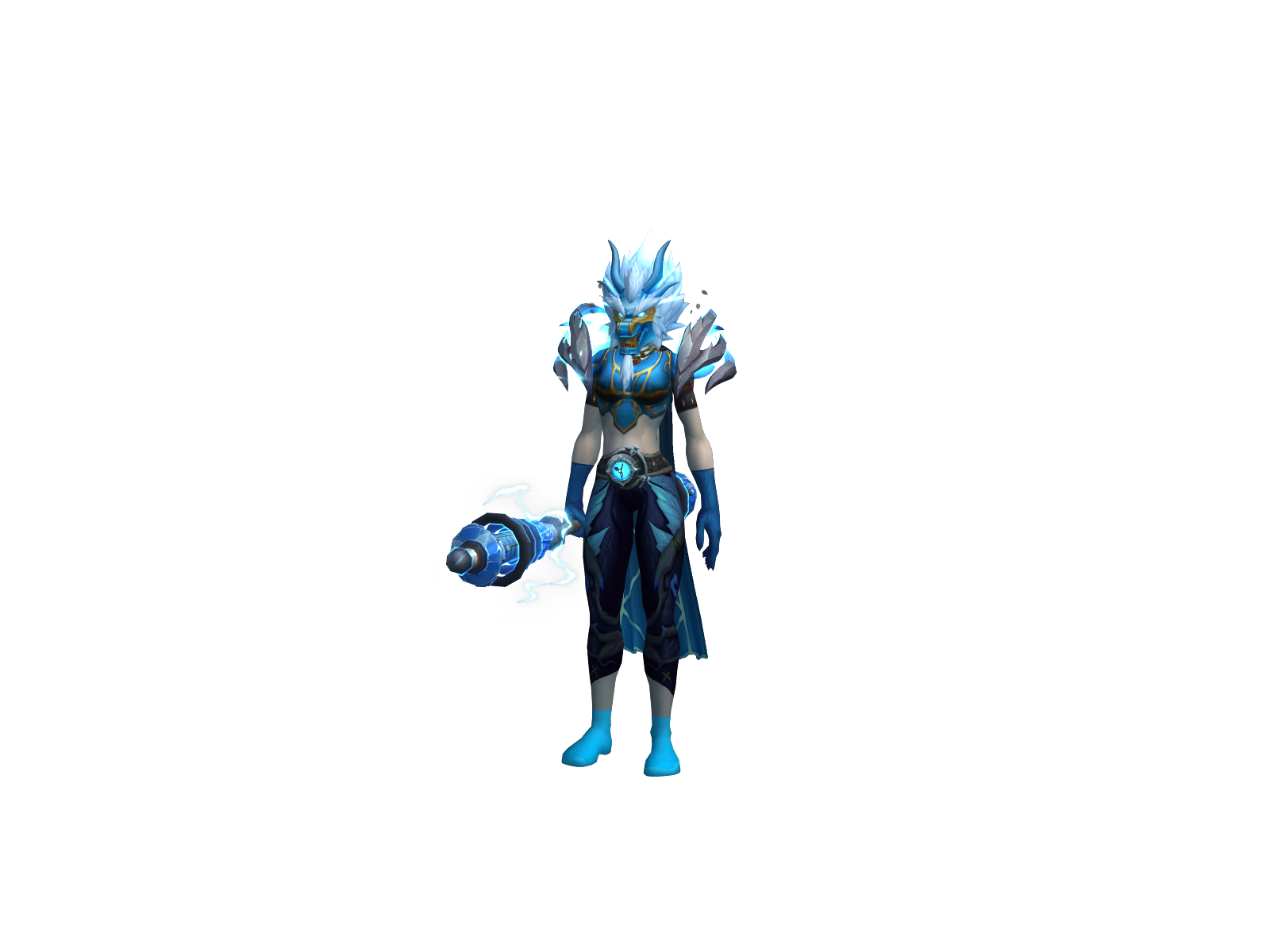 Stareesa 3D character render