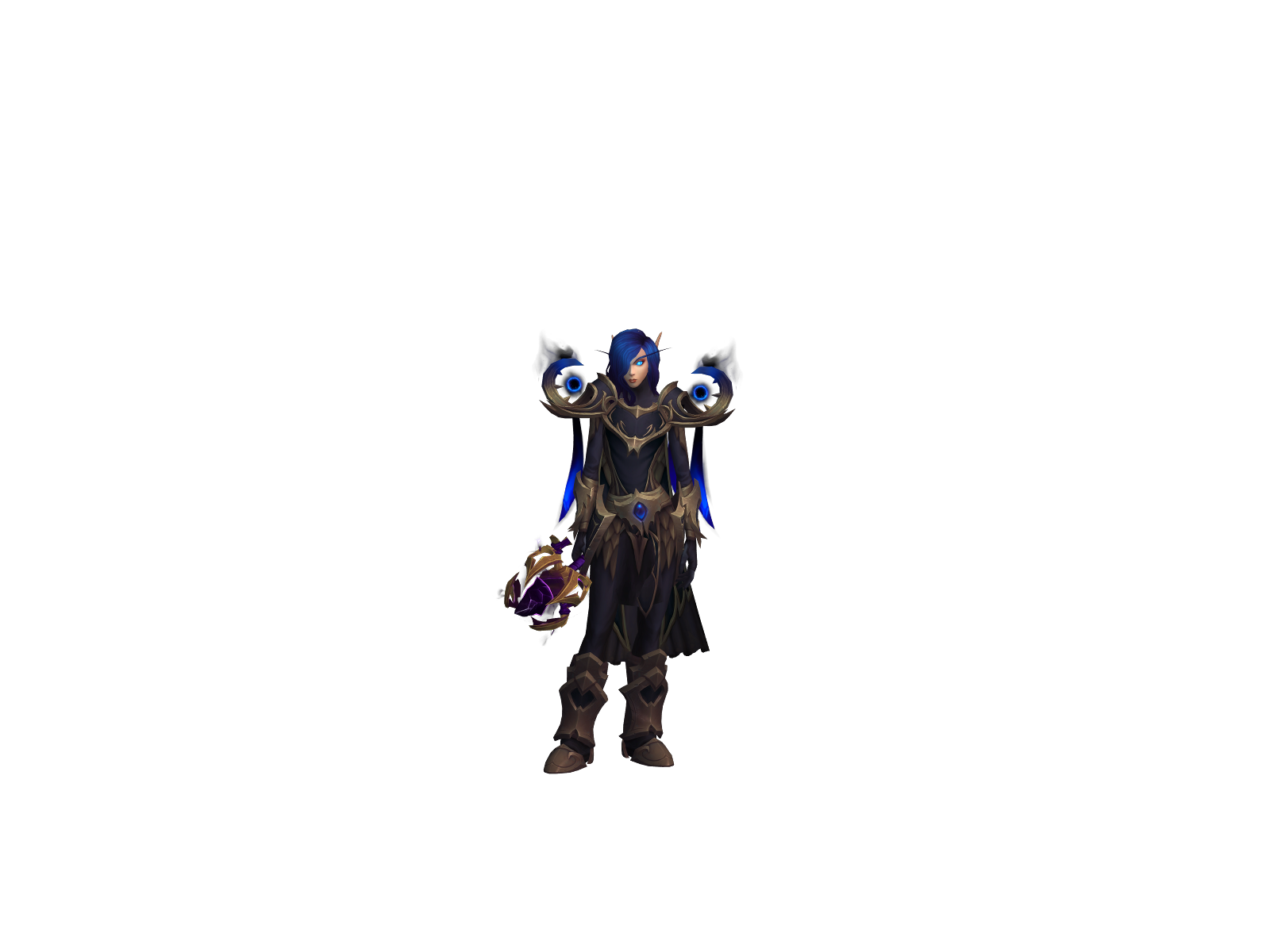 Selenar 3D character render