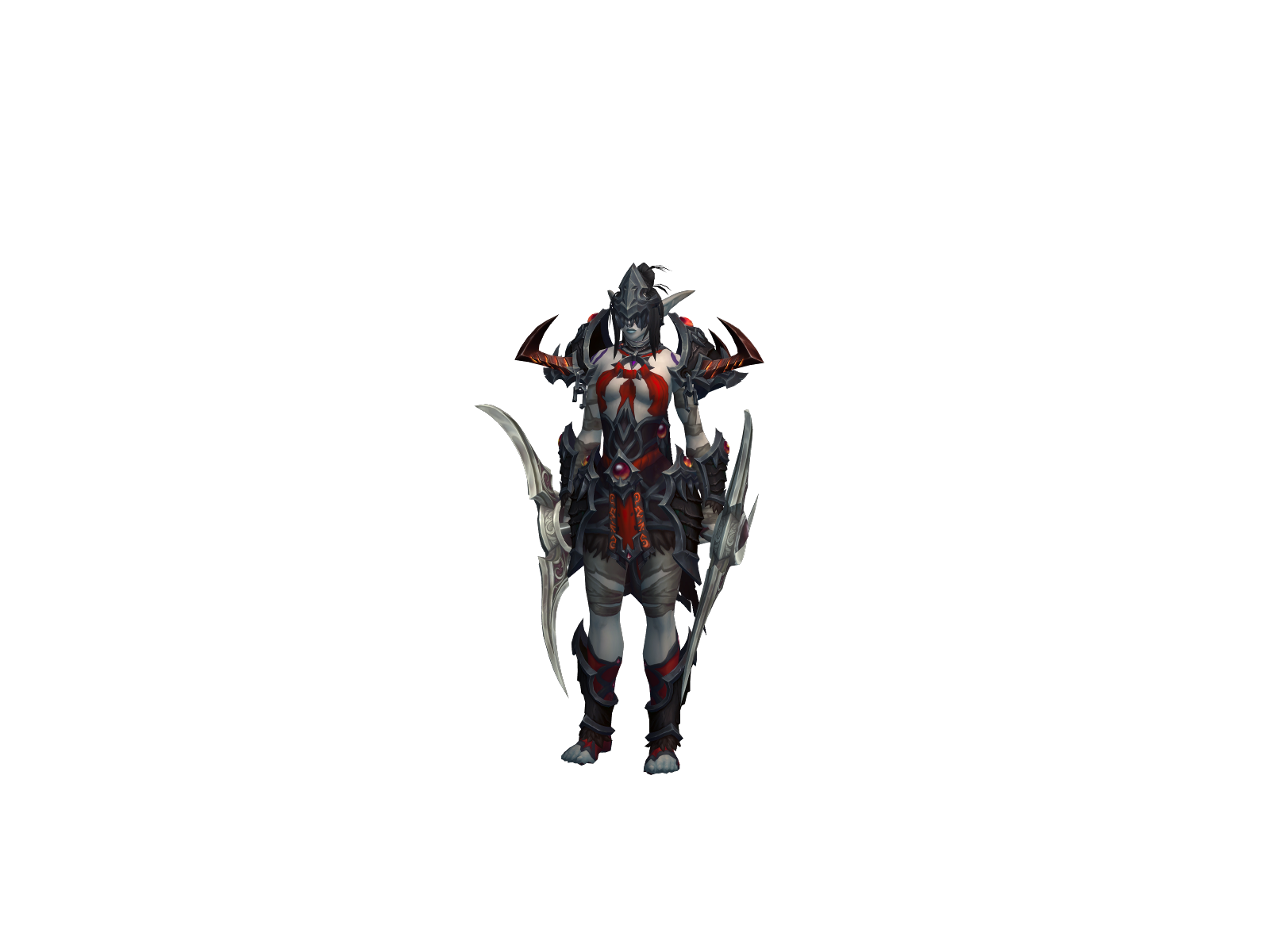 Kalethil 3D character render
