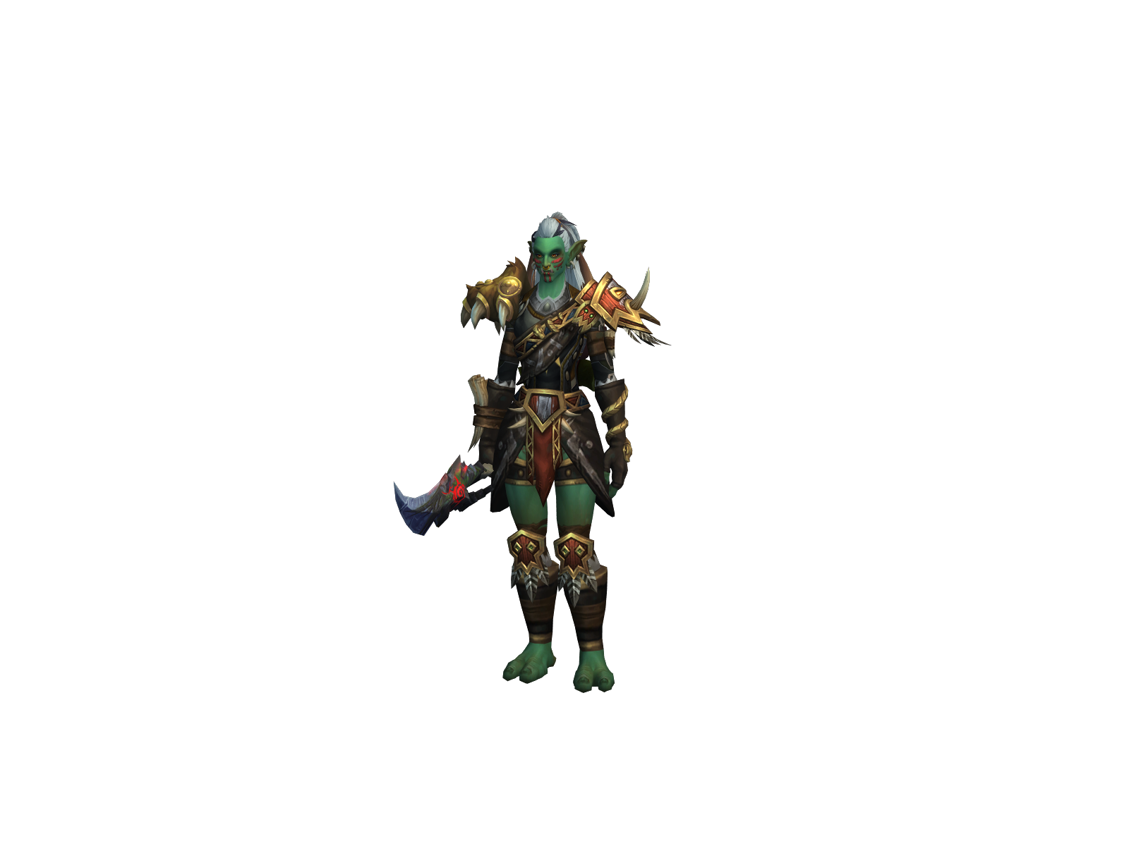 Taehali 3D character render