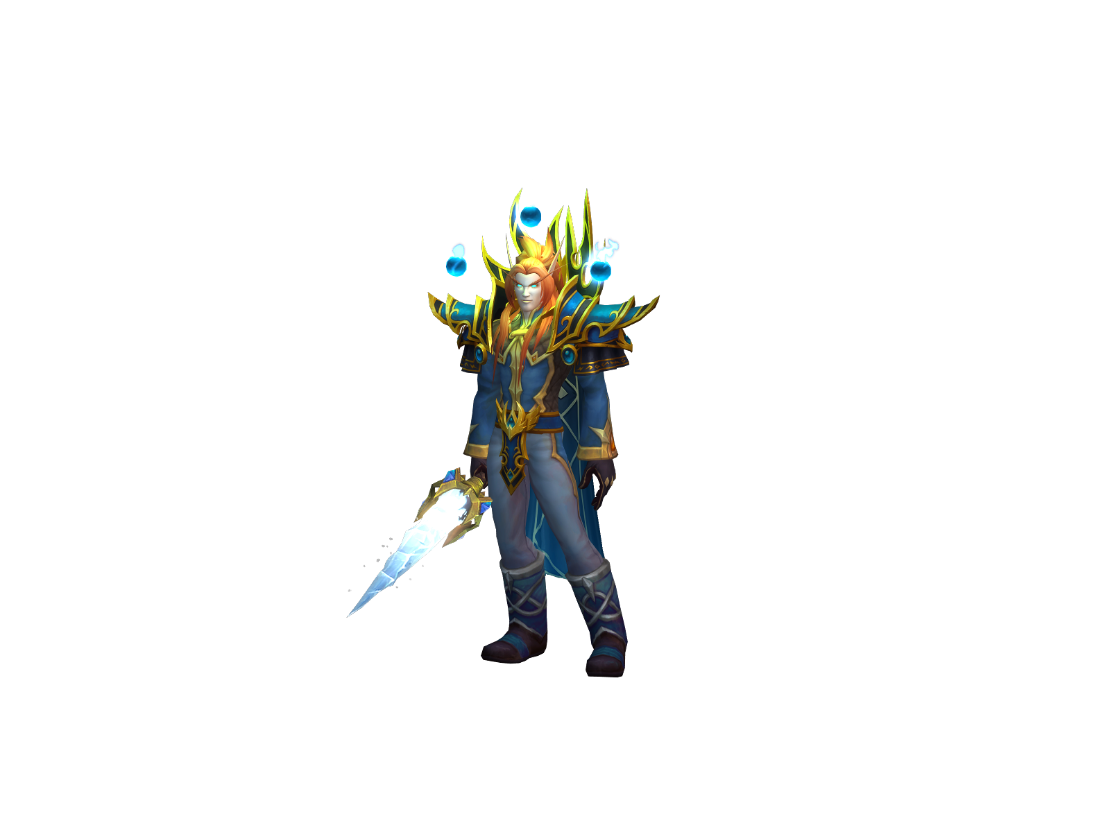 Folt 3D character render