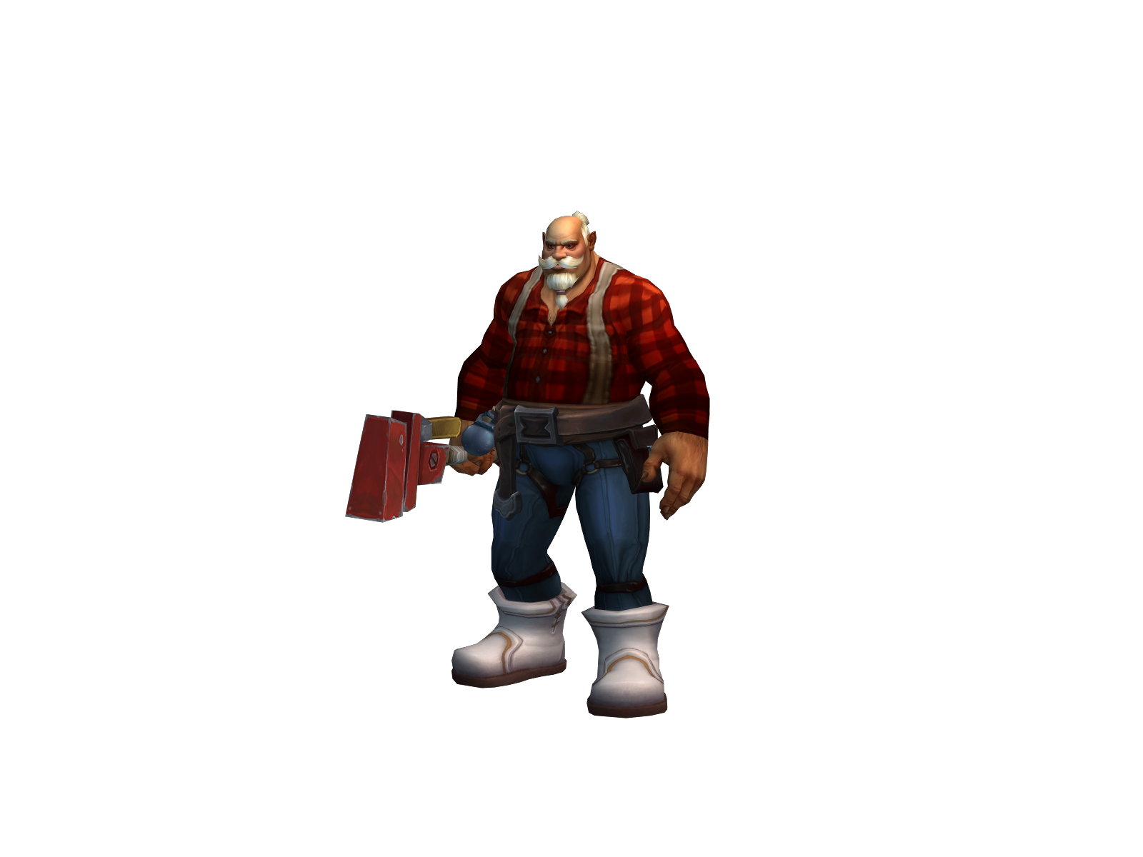 Rumchaser 3D character render