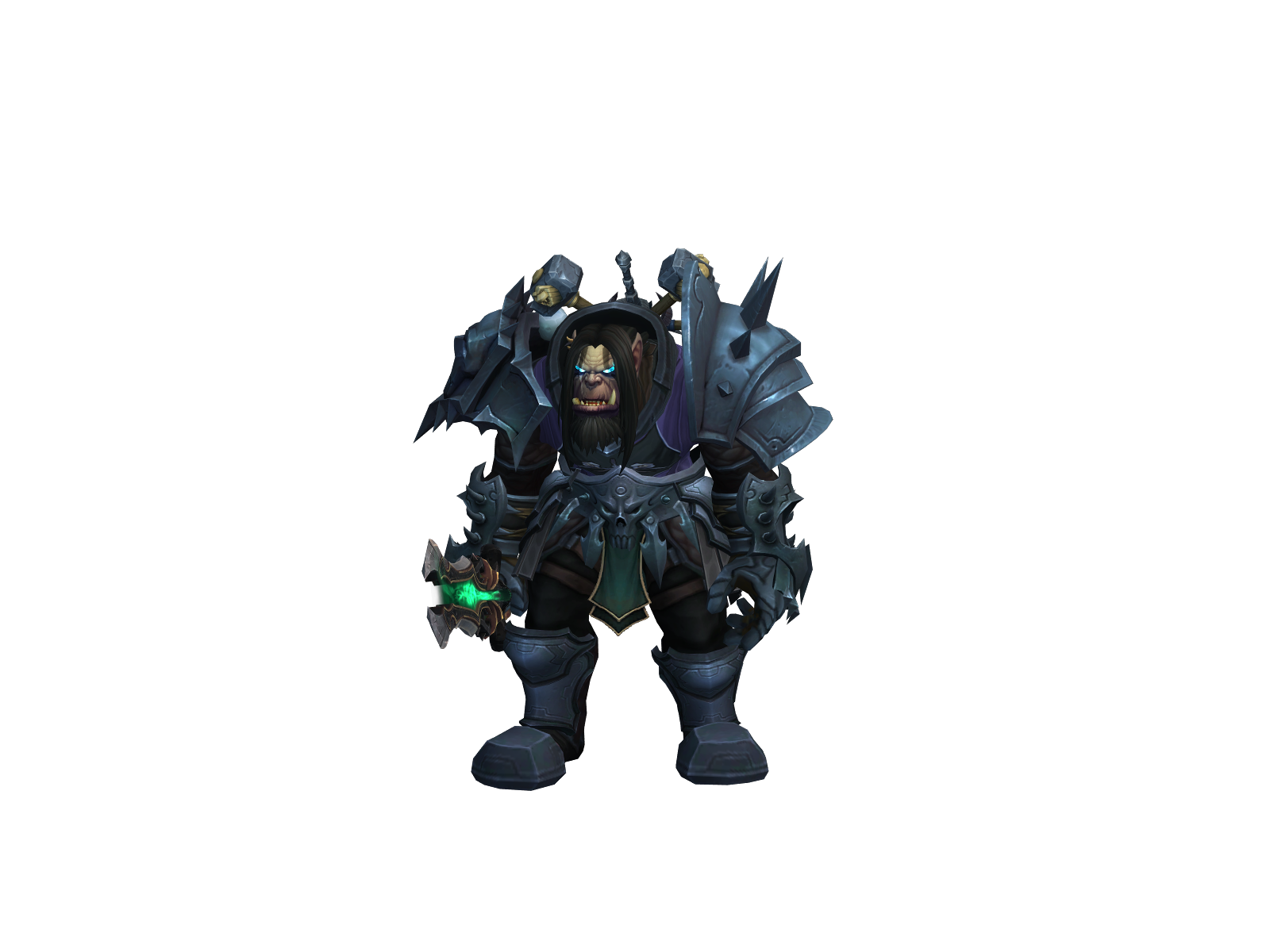 Brolgom 3D character render