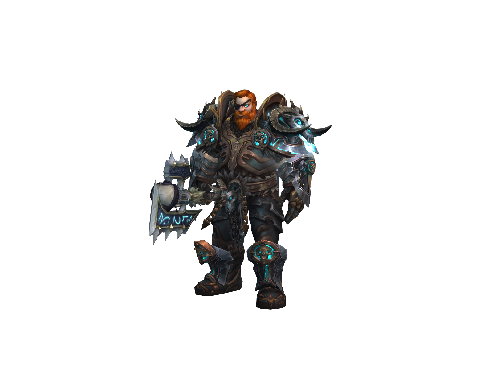 Dandric 3D character render