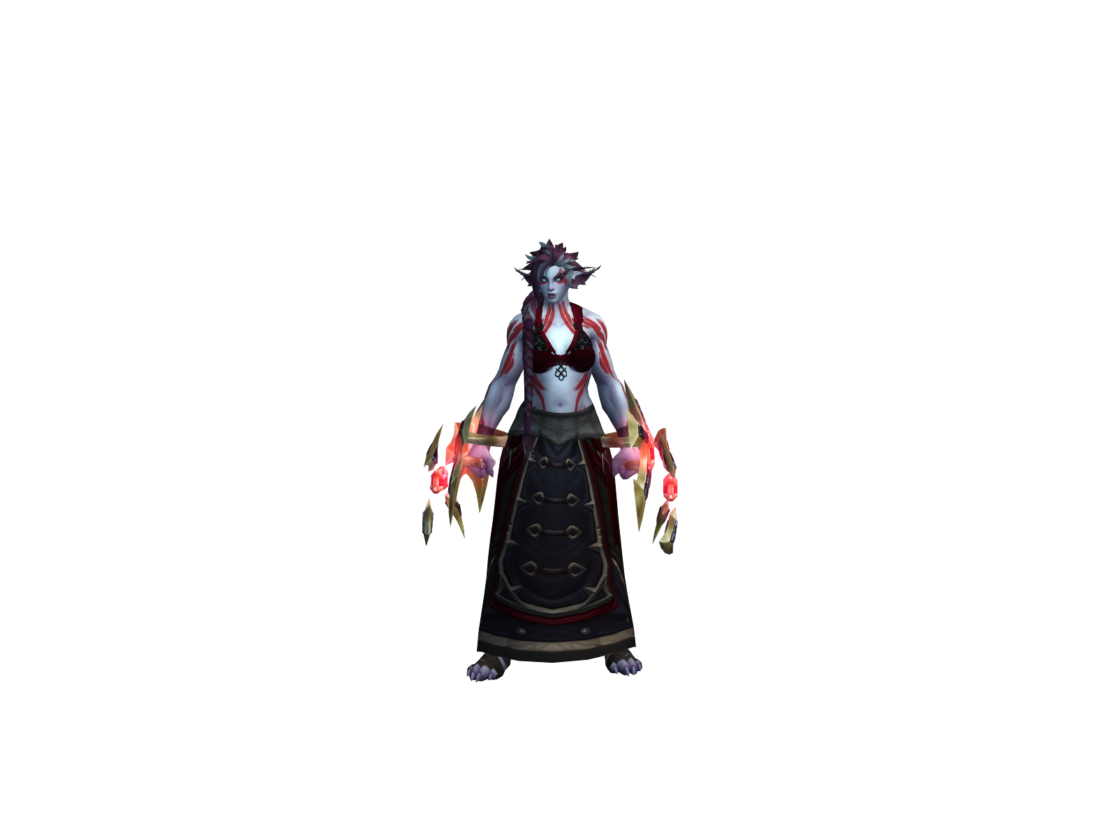 Noska 3D character render