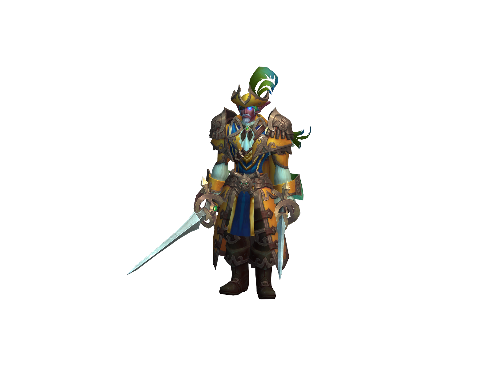 Moonbayne 3D character render