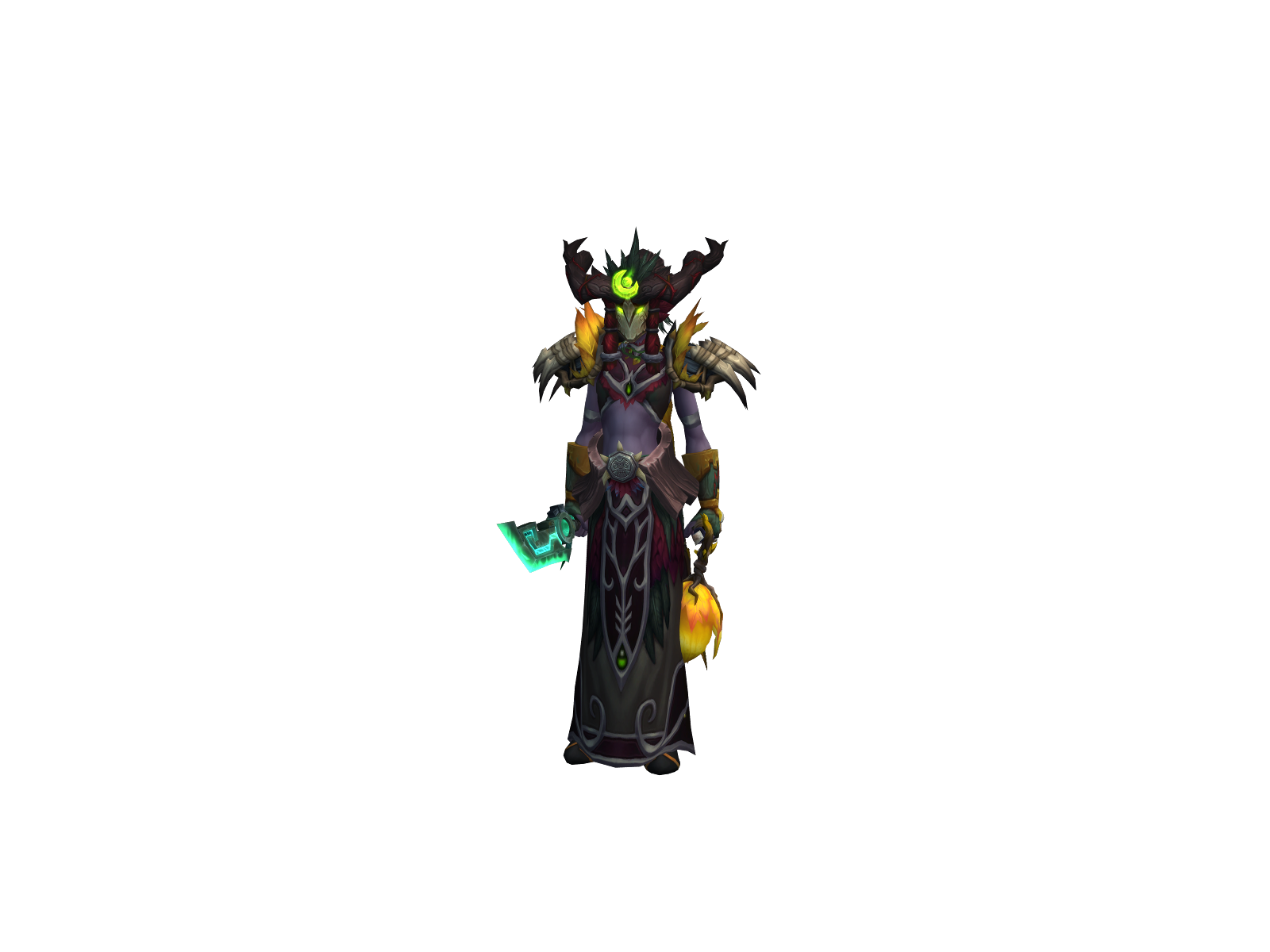 Witzak 3D character render