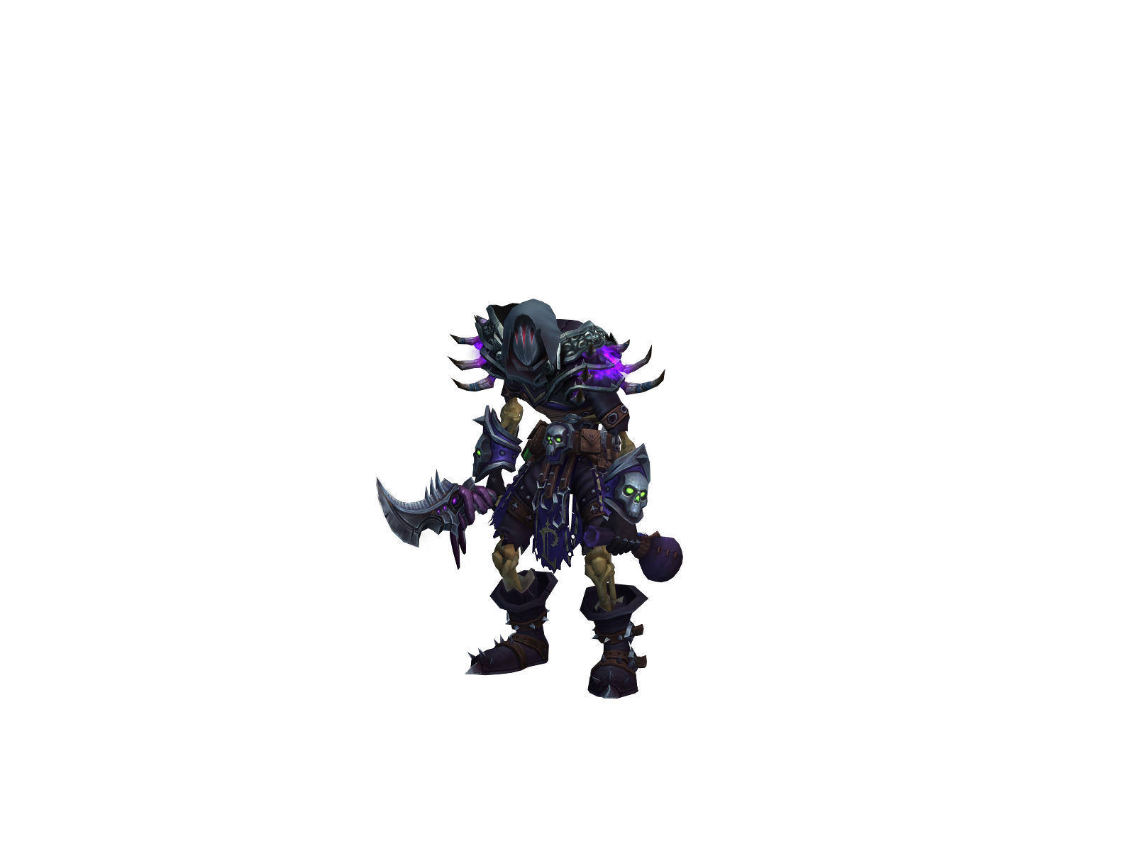 Lemeure 3D character render
