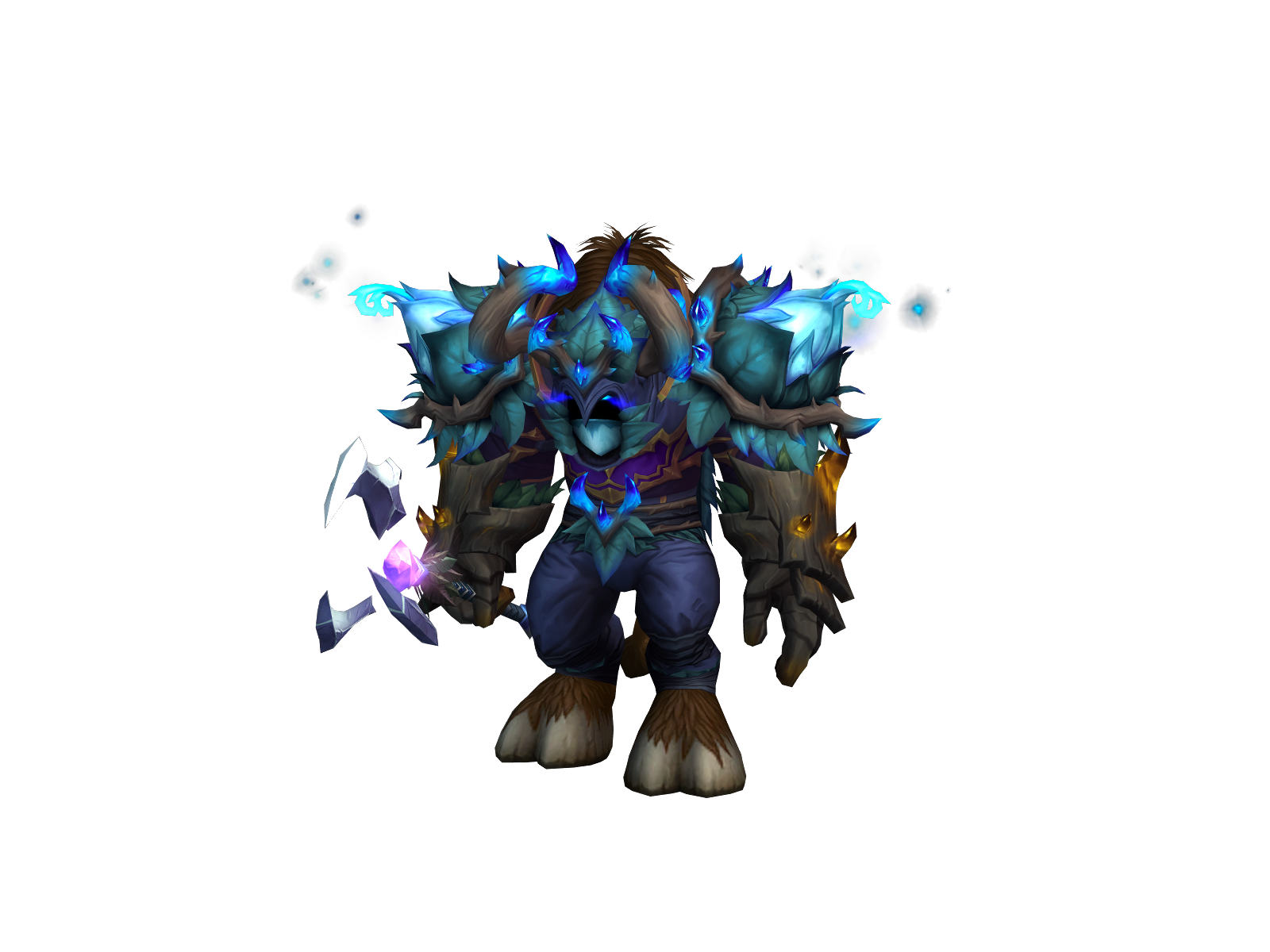 Drufer 3D character render