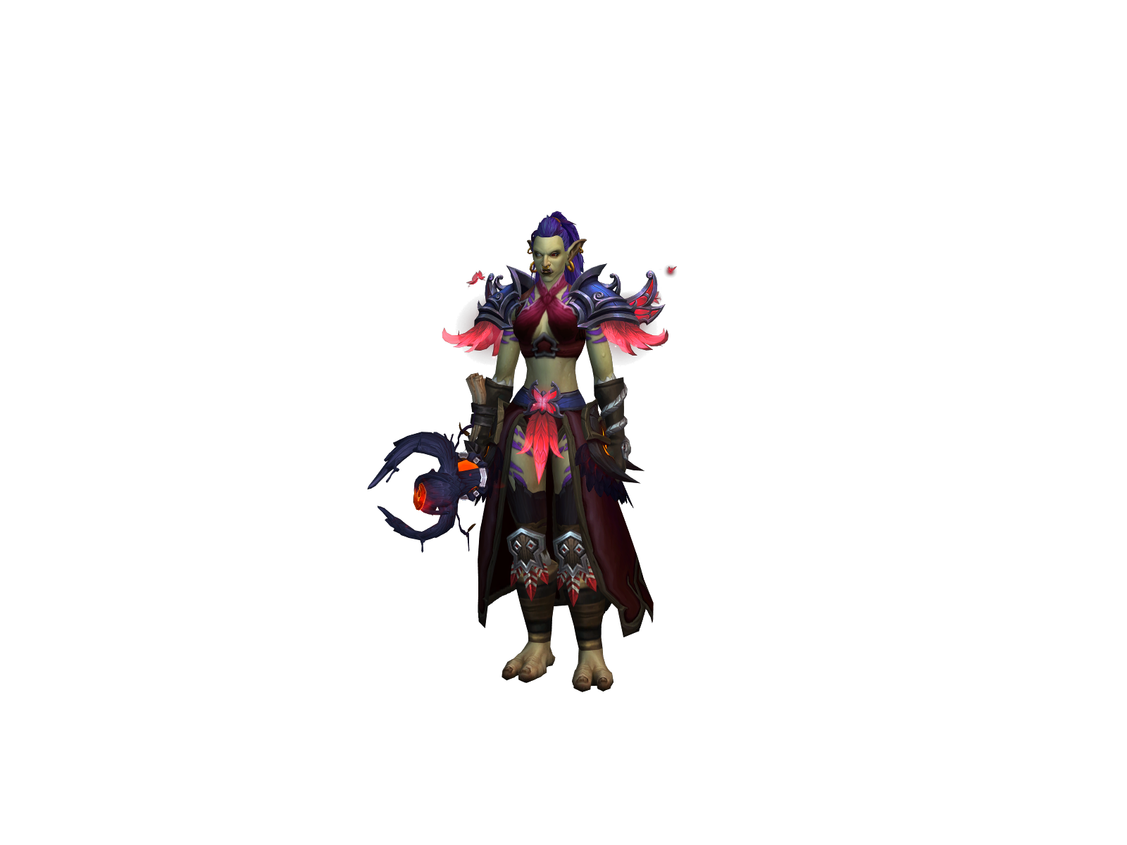 Zurezi 3D character render
