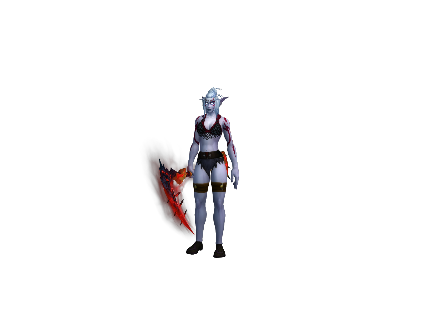 Birchplease 3D character render