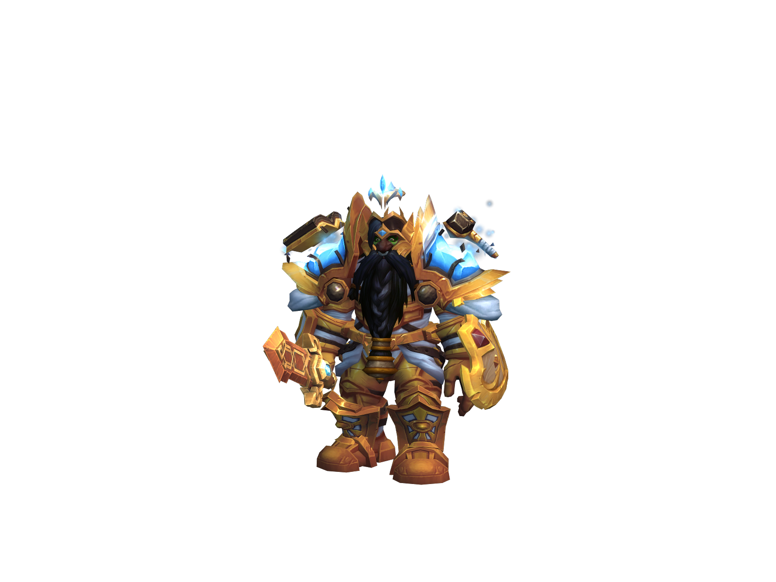 Discoshocks 3D character render