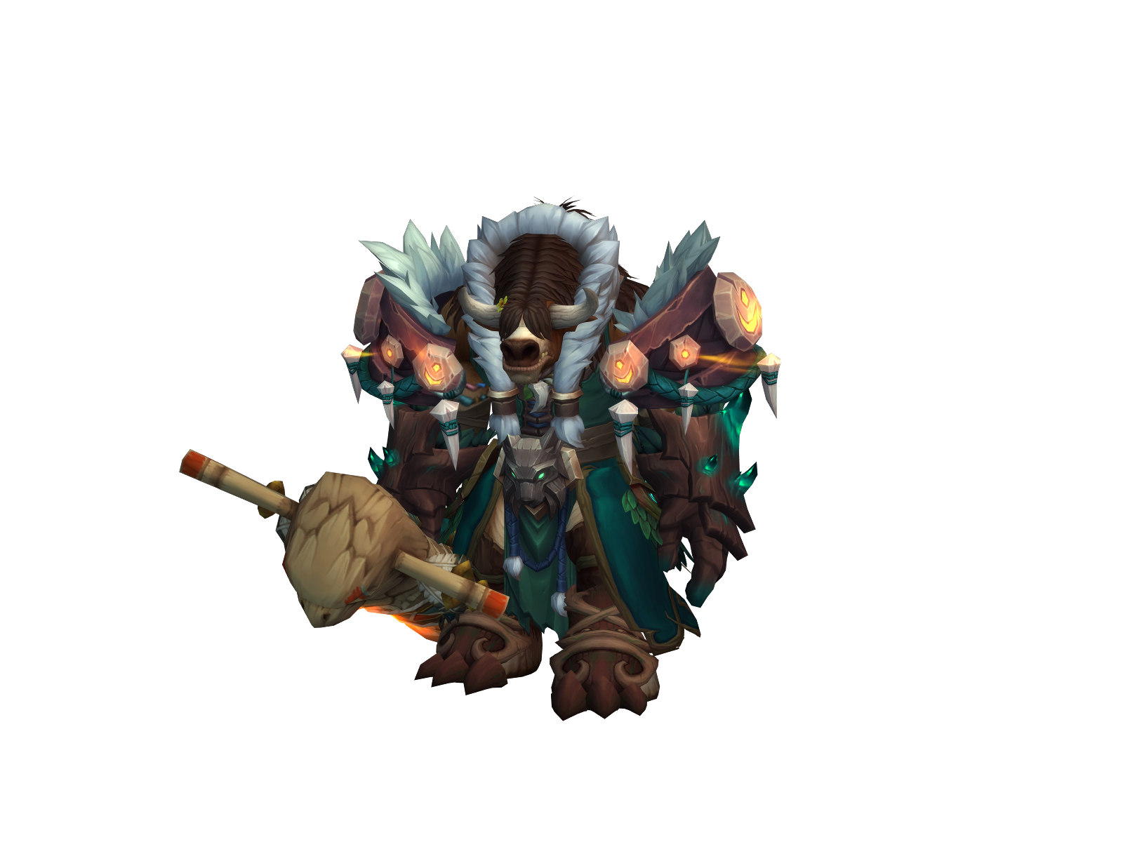 Bigdill 3D character render