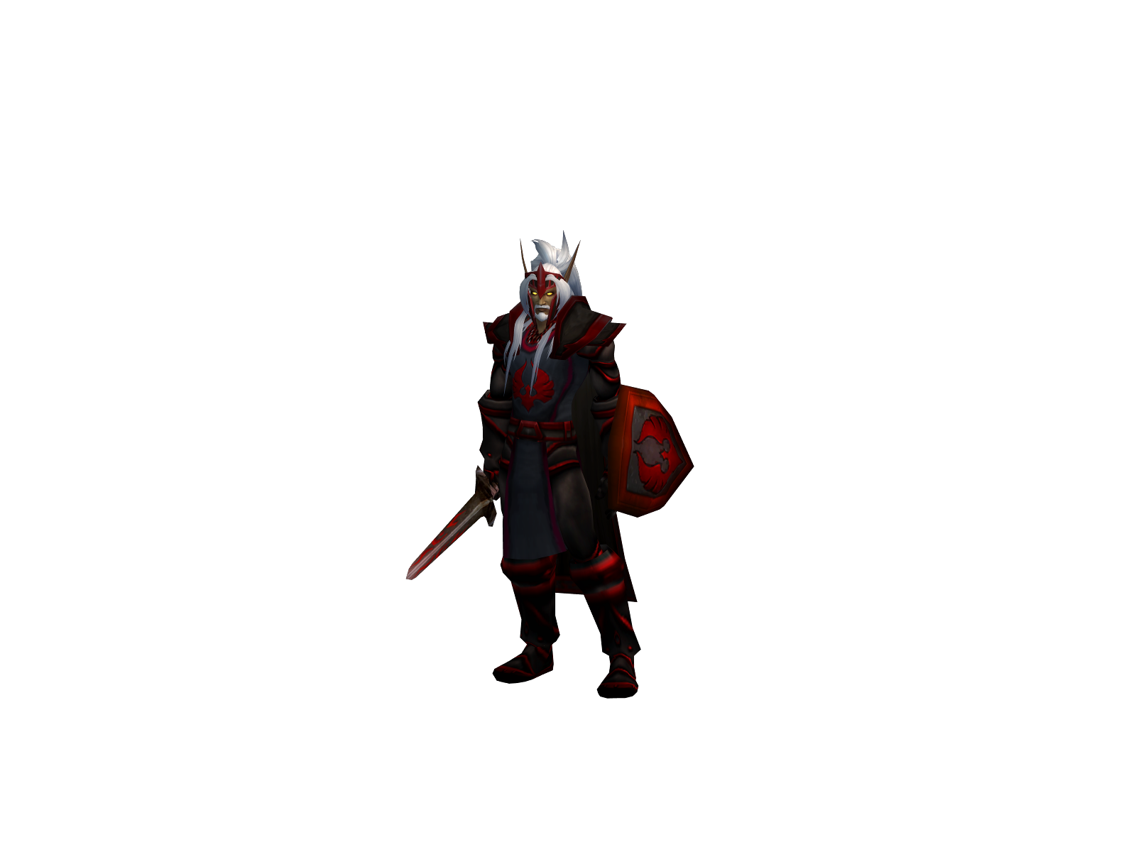 Virindiel 3D character render